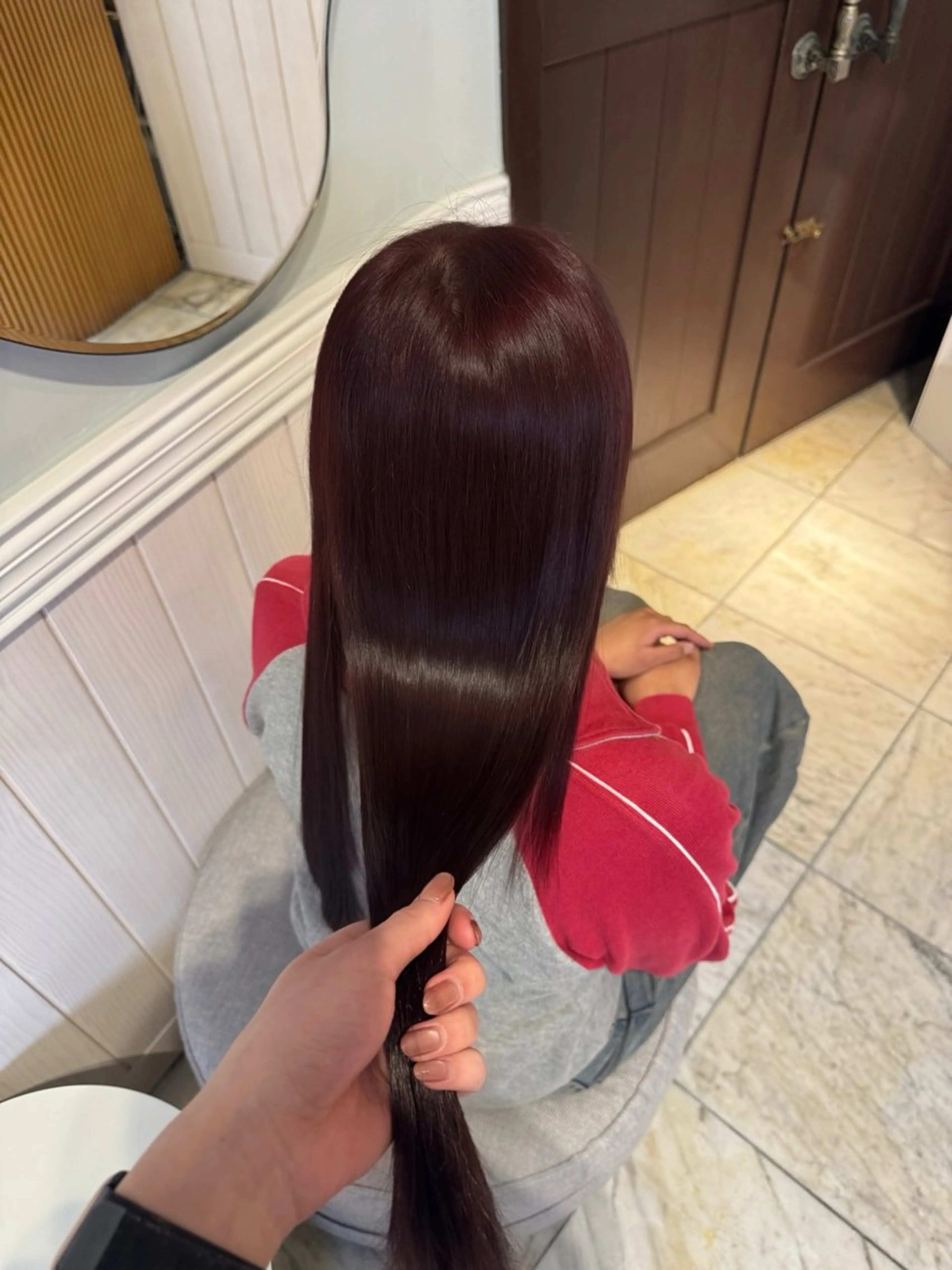 カラー トリートメント オネエさん美容師 mao🎀のヘアスタイル