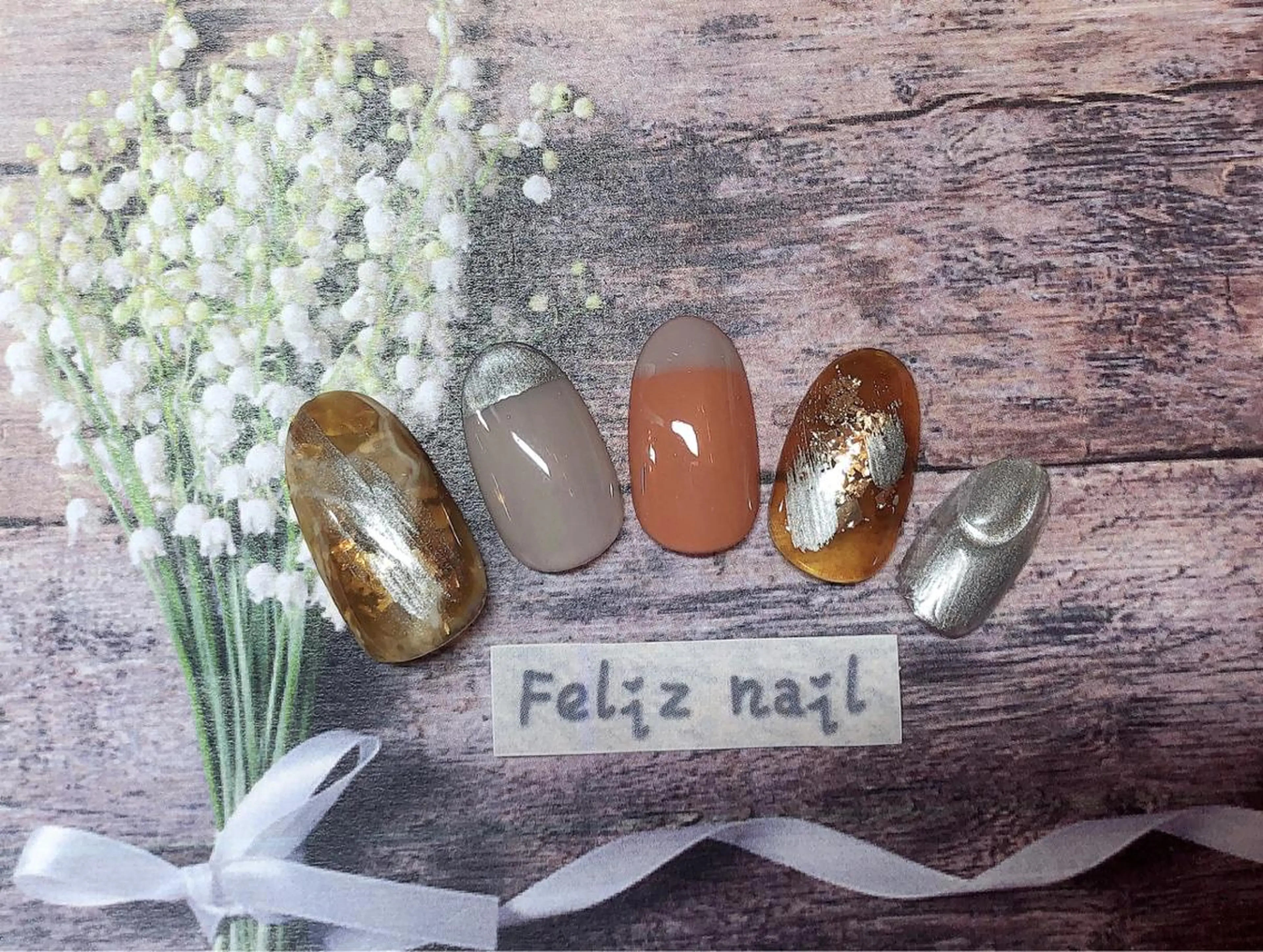 ネイル ジェルネイル パラジェル ハンドネイル ユキカ (ネイリスト)のネイルデザイン