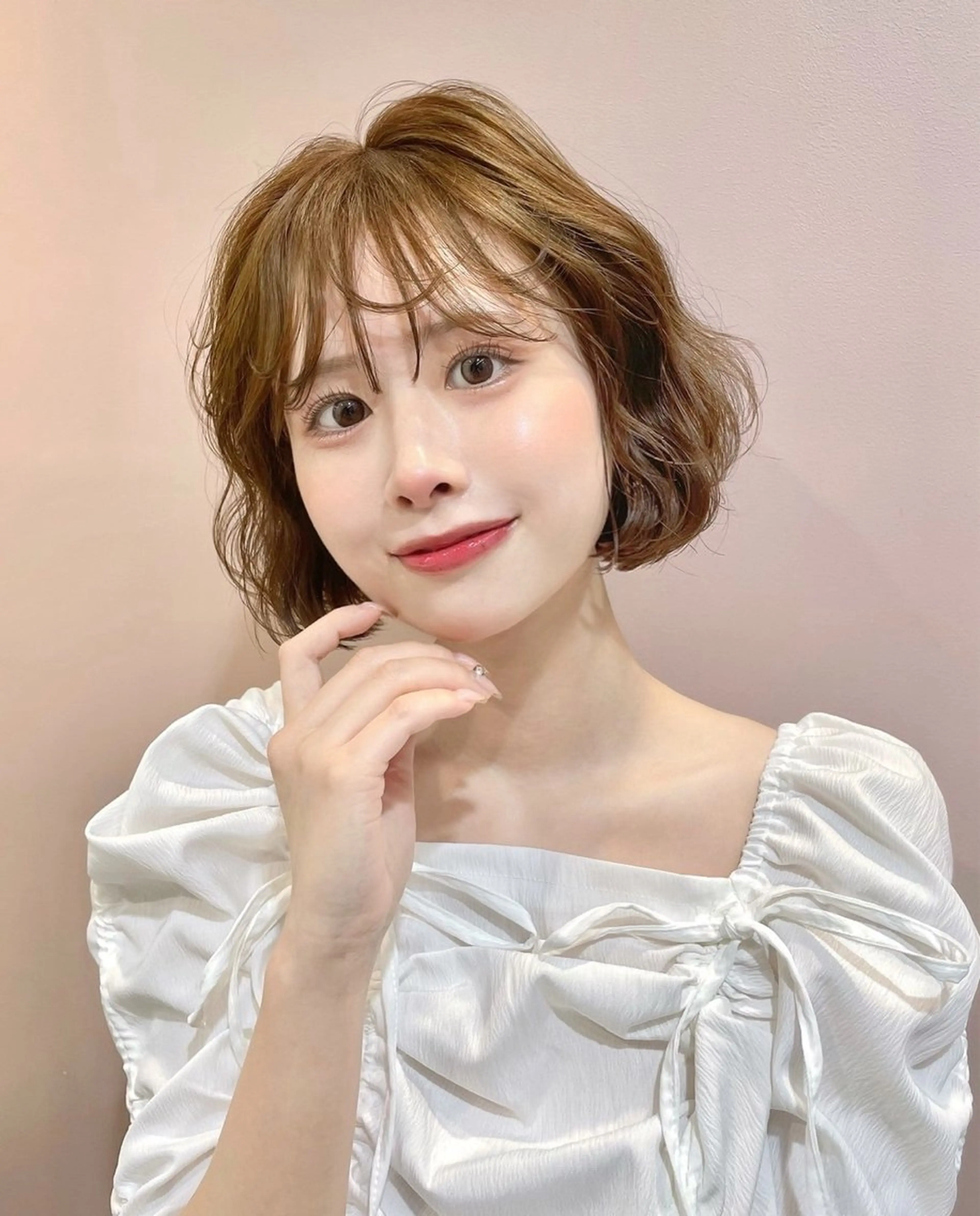 ショート カラー 🩵縮毛矯正 /🫧harukaのヘアスタイル