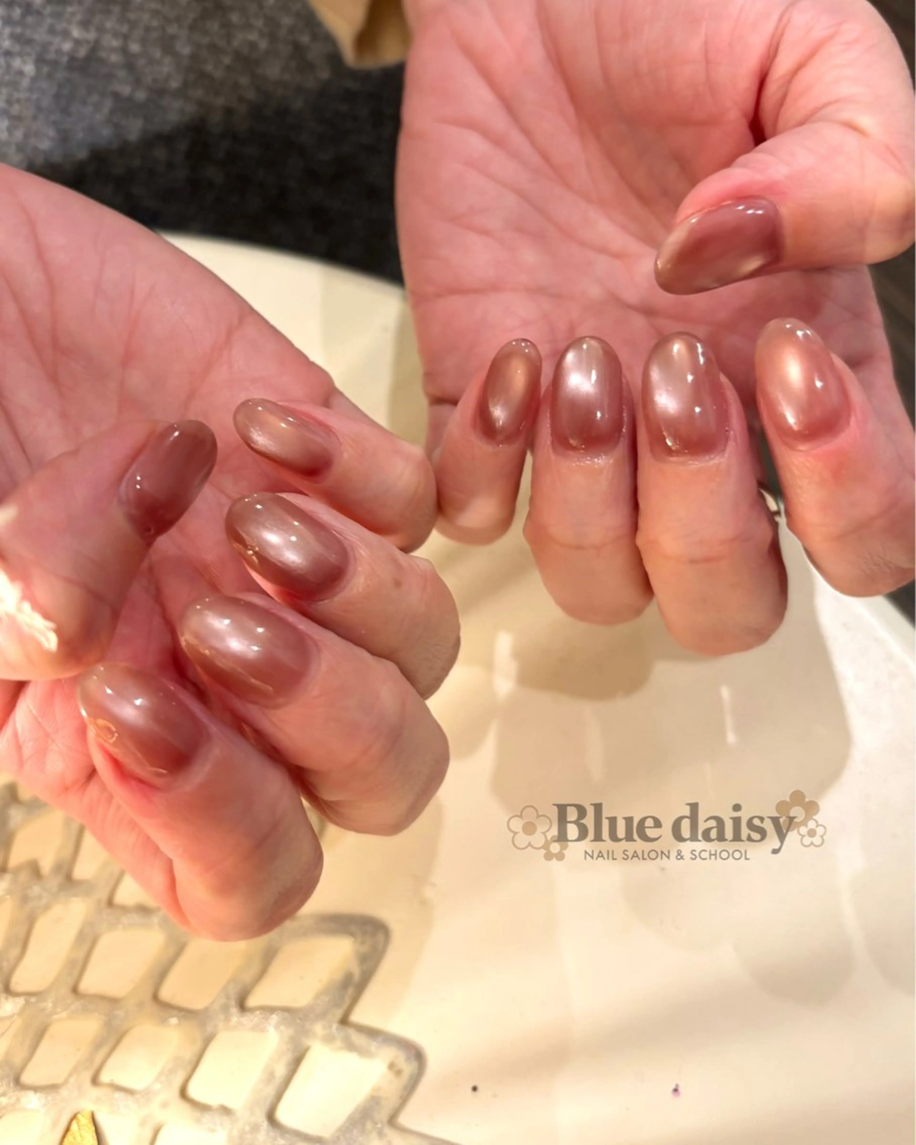ネイル ジェルネイル マグネットネイル 持ち込み パラジェル ハンドネイル Blue　daisy　栄本店 【ブルーデイジー】所属・Blue daisy 栄本店のネイルデザイン