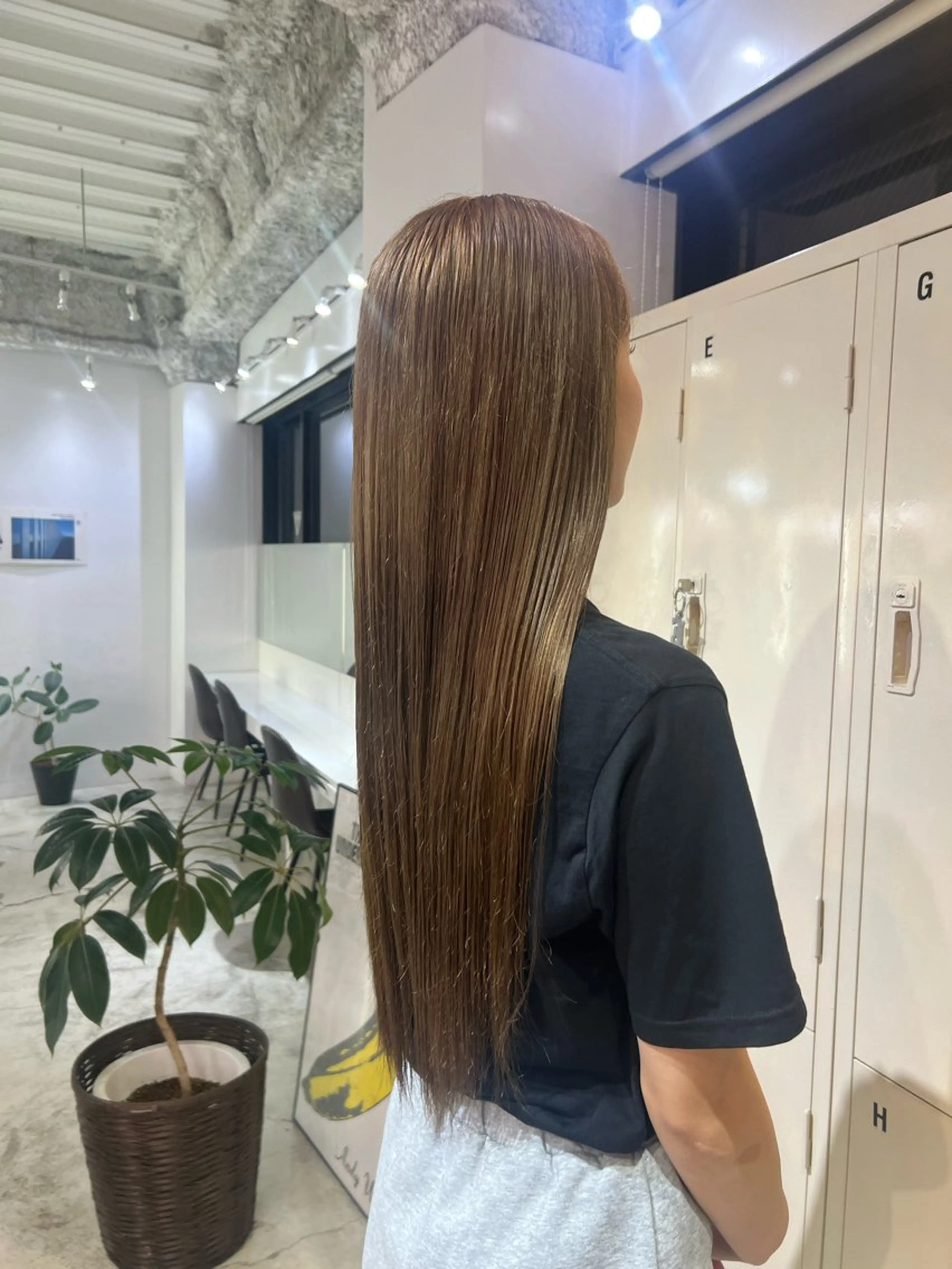 ロング カラー 💎艶ハイトーン/ ハルカ💎のヘアスタイル