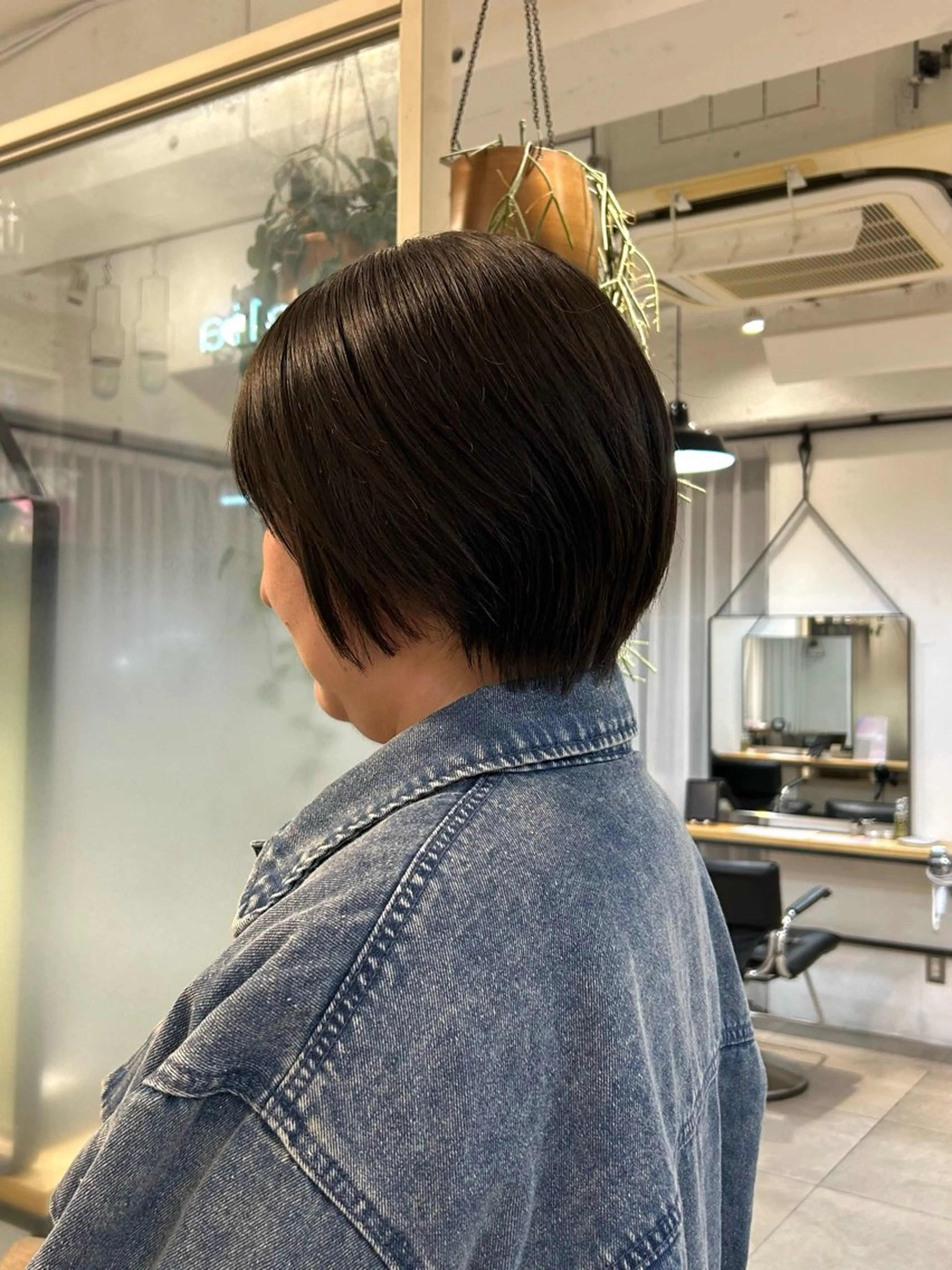 ショート カット トリートメント ショートカット/ ベージュ/moekaのヘアスタイル