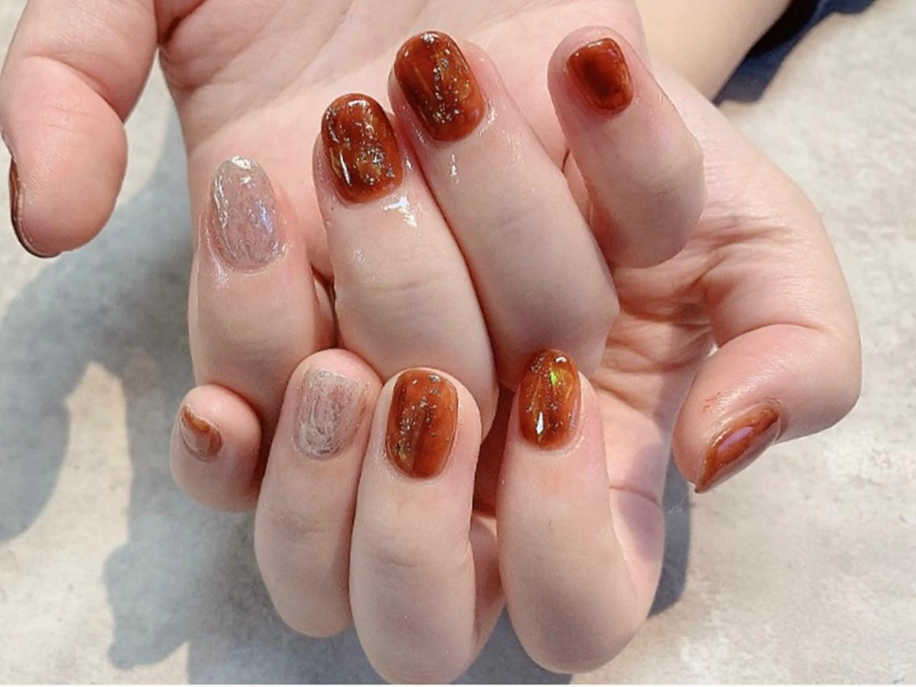 ネイル クリアネイル ハンドネイル アトリエ １０３のネイルデザイン