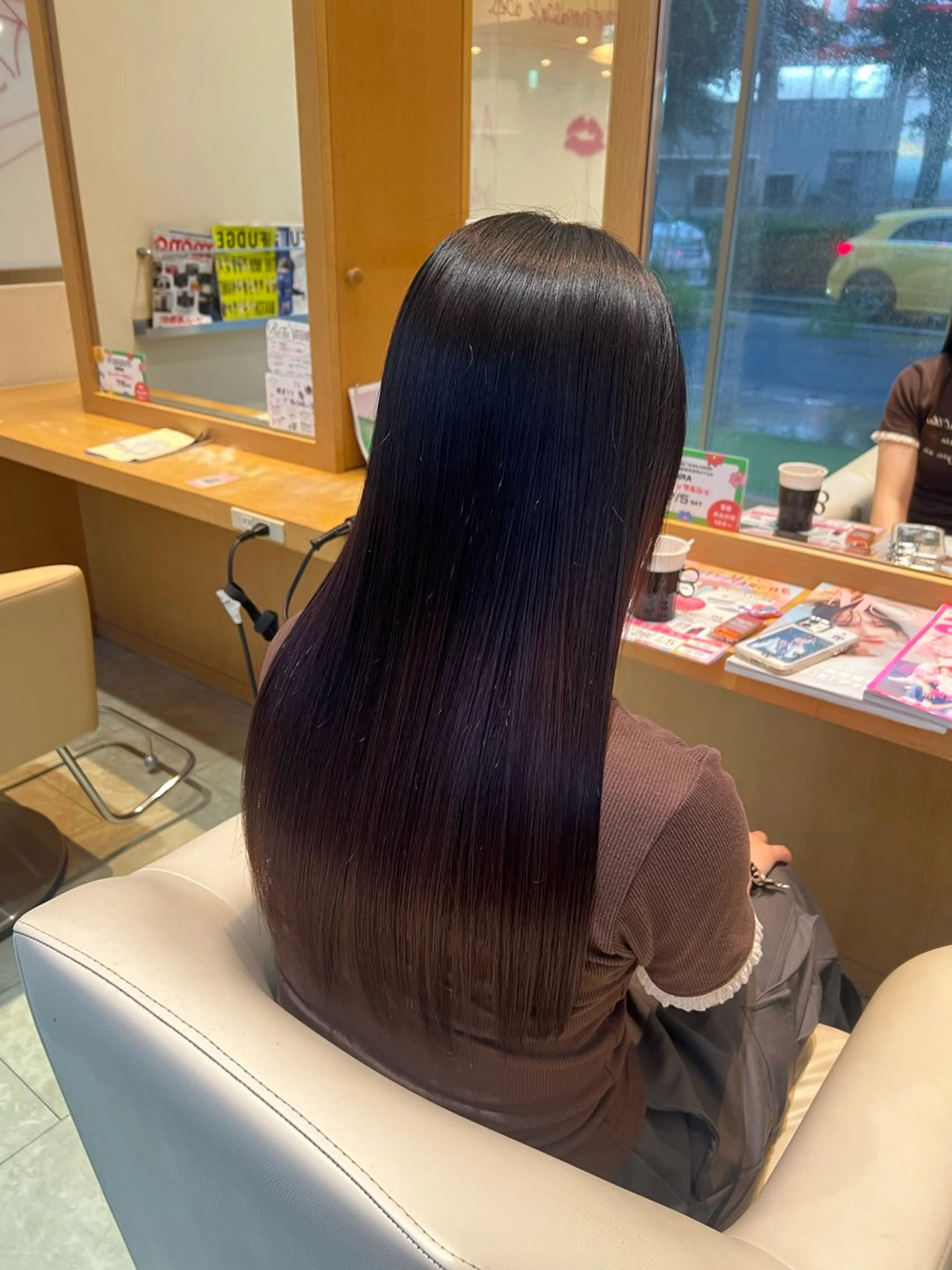 【髪質改善×ダメージレス】圧倒的ツヤ髪ストレート✨の写真