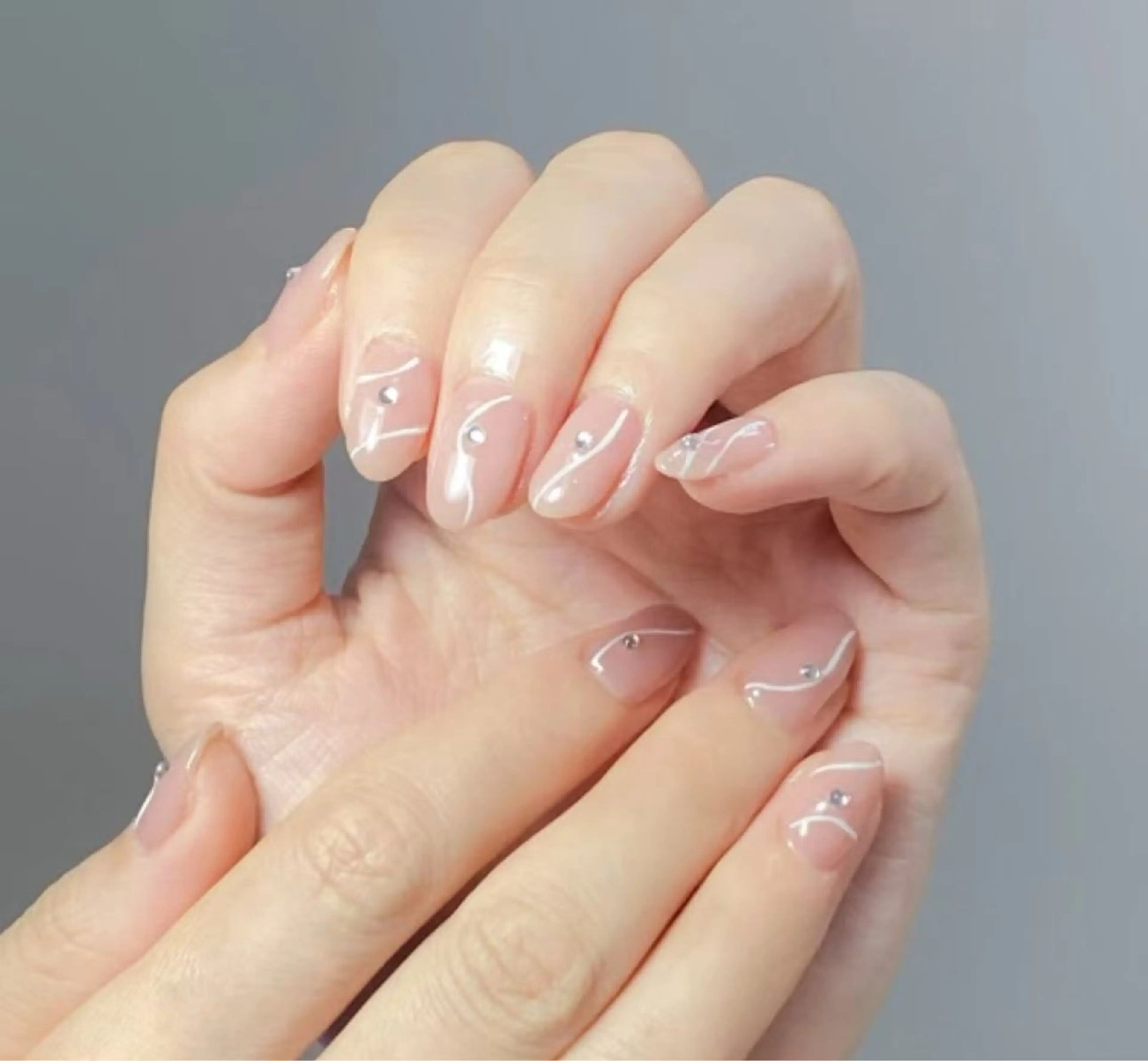 ネイル ハンドネイル コネコネイルサロン モデル用のネイルデザイン