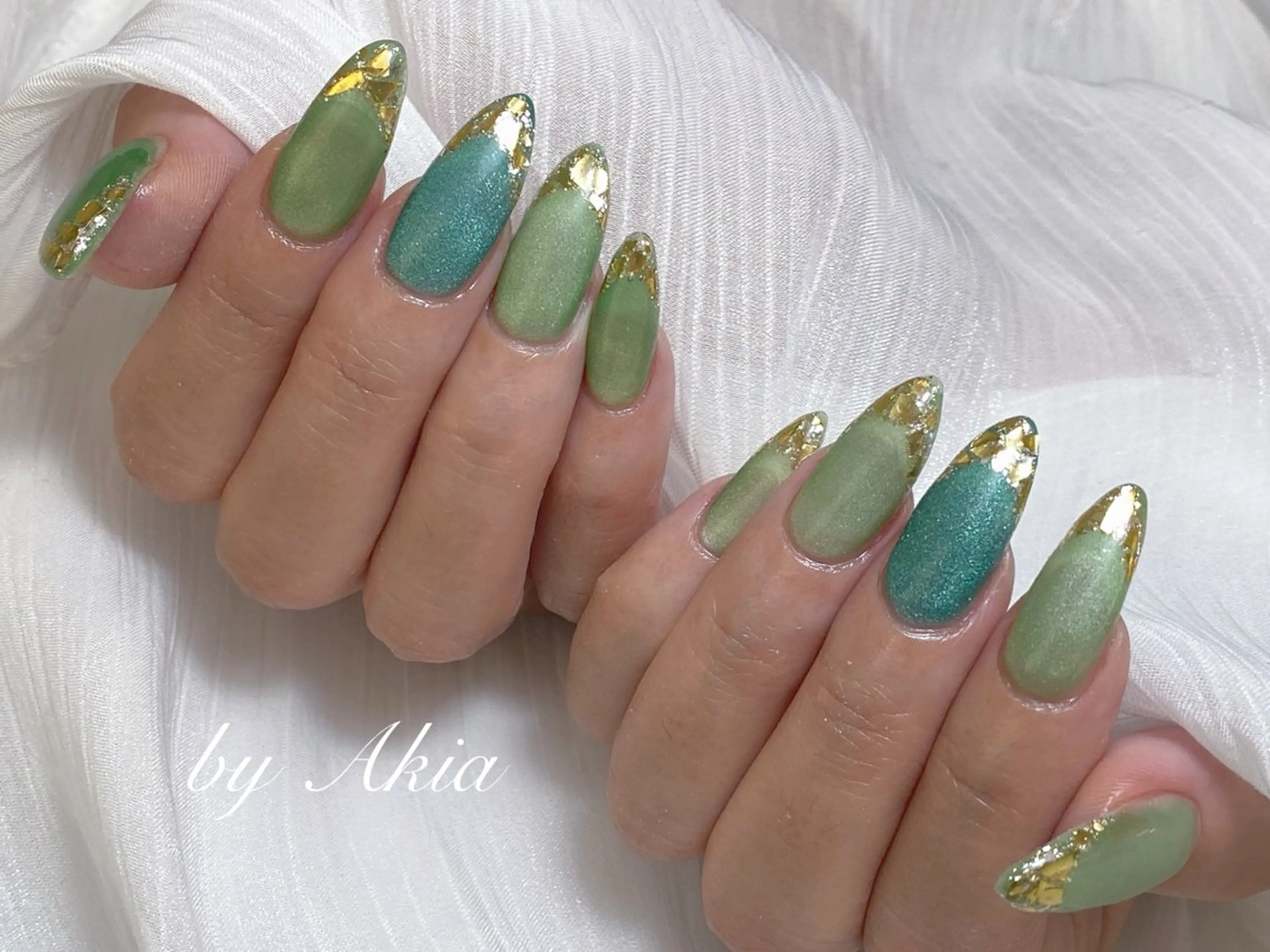 ネイル ハンドネイル ハンドケア 閨匠ビューティサロン 銀座店のネイルデザイン