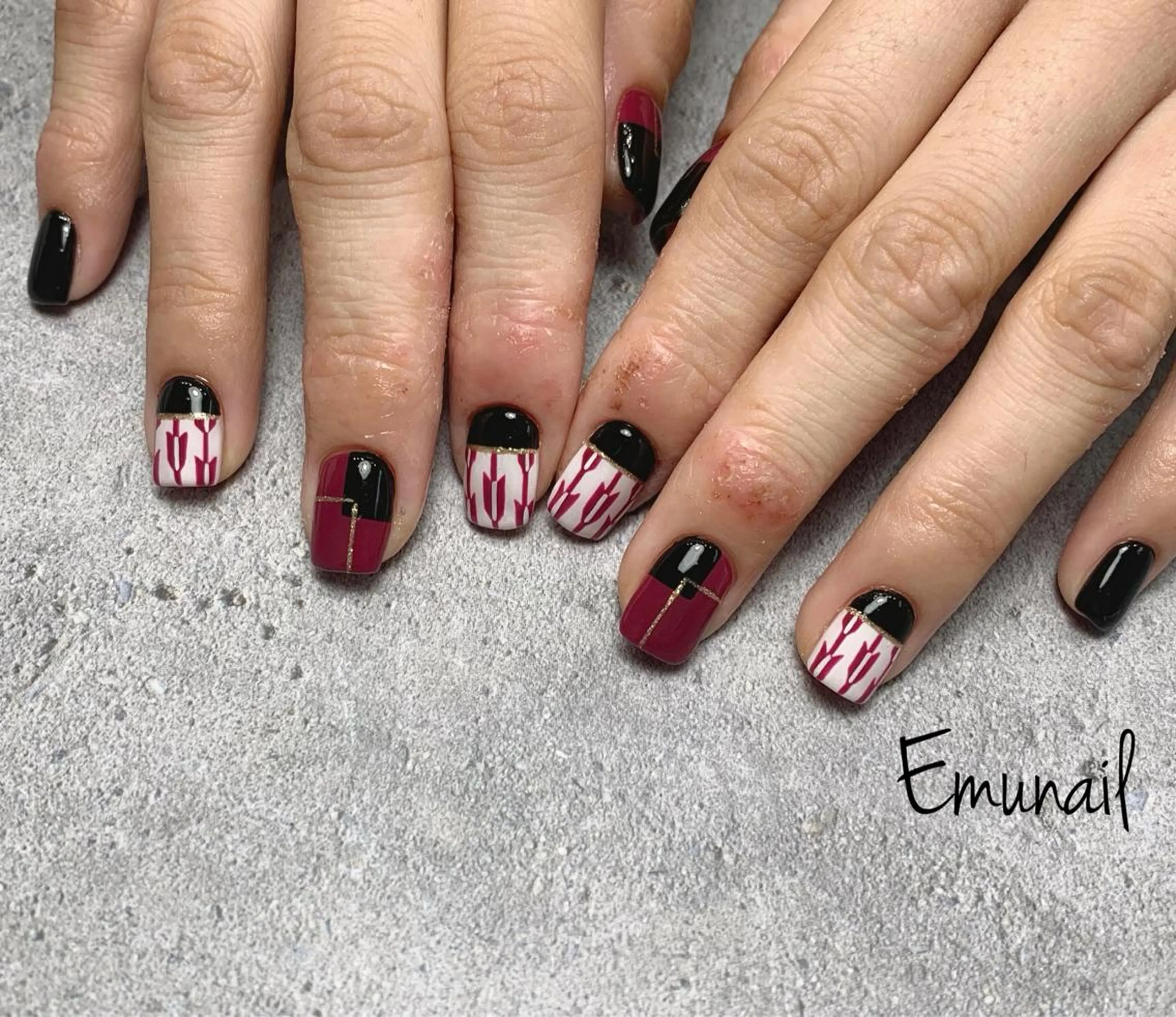 ネイル ハンドネイル Emu Nailのネイルデザイン