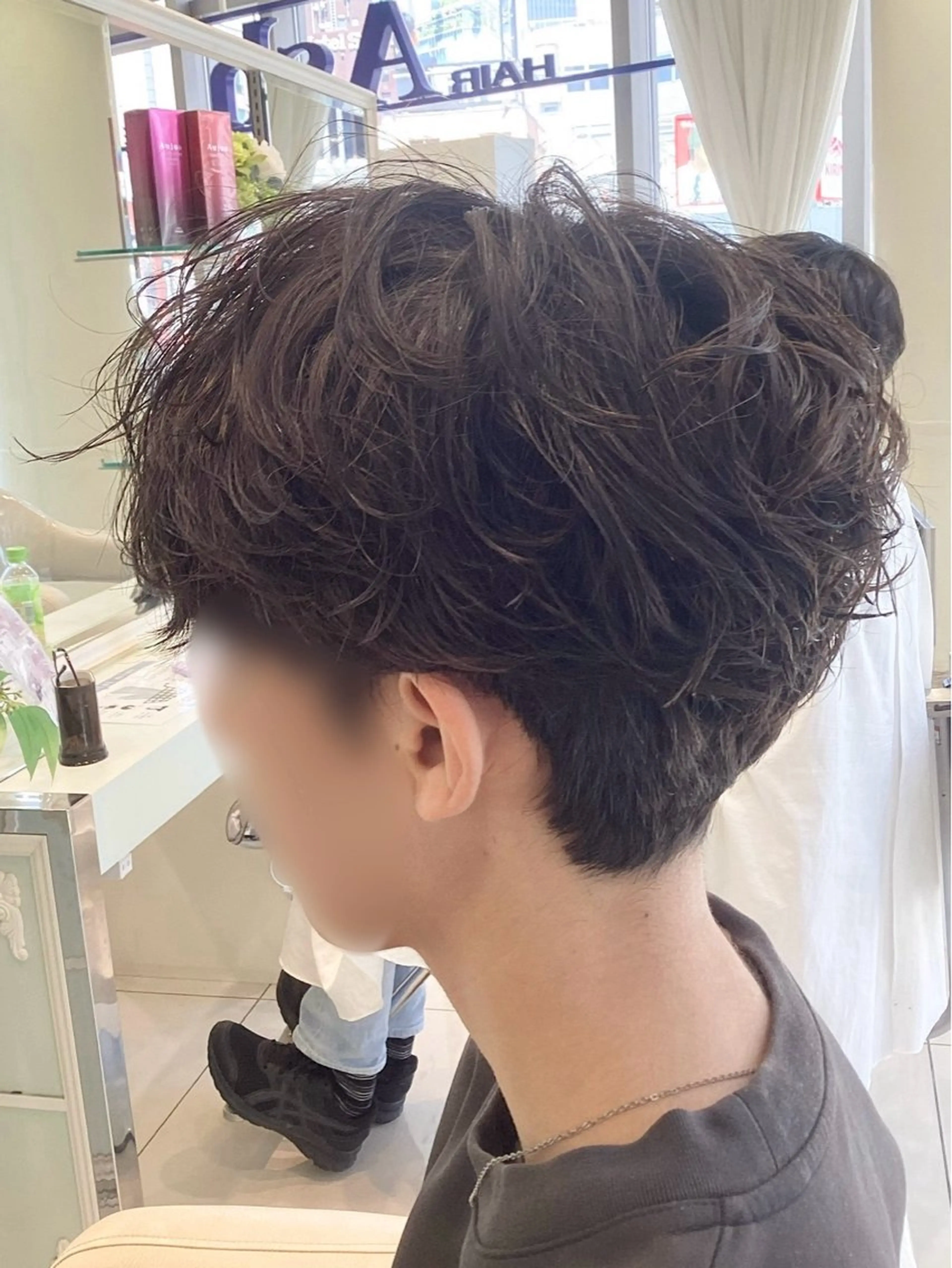 パーマ メンズ 【𝐀𝐬𝐡-池袋 】ひな 🎀💭のヘアスタイル