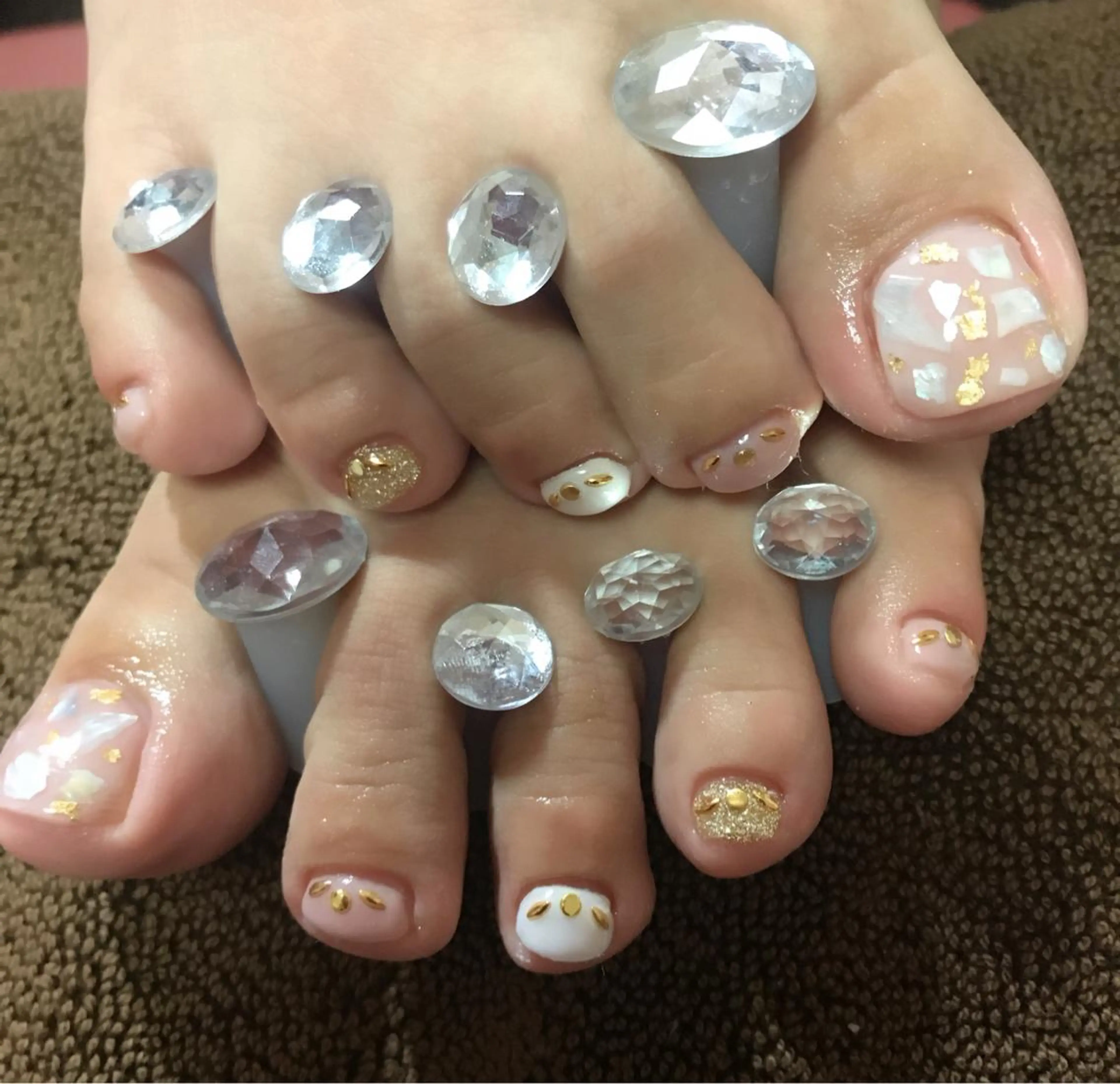 ネイル フットネイル フットネイル Nail Salon macherieのネイルデザイン