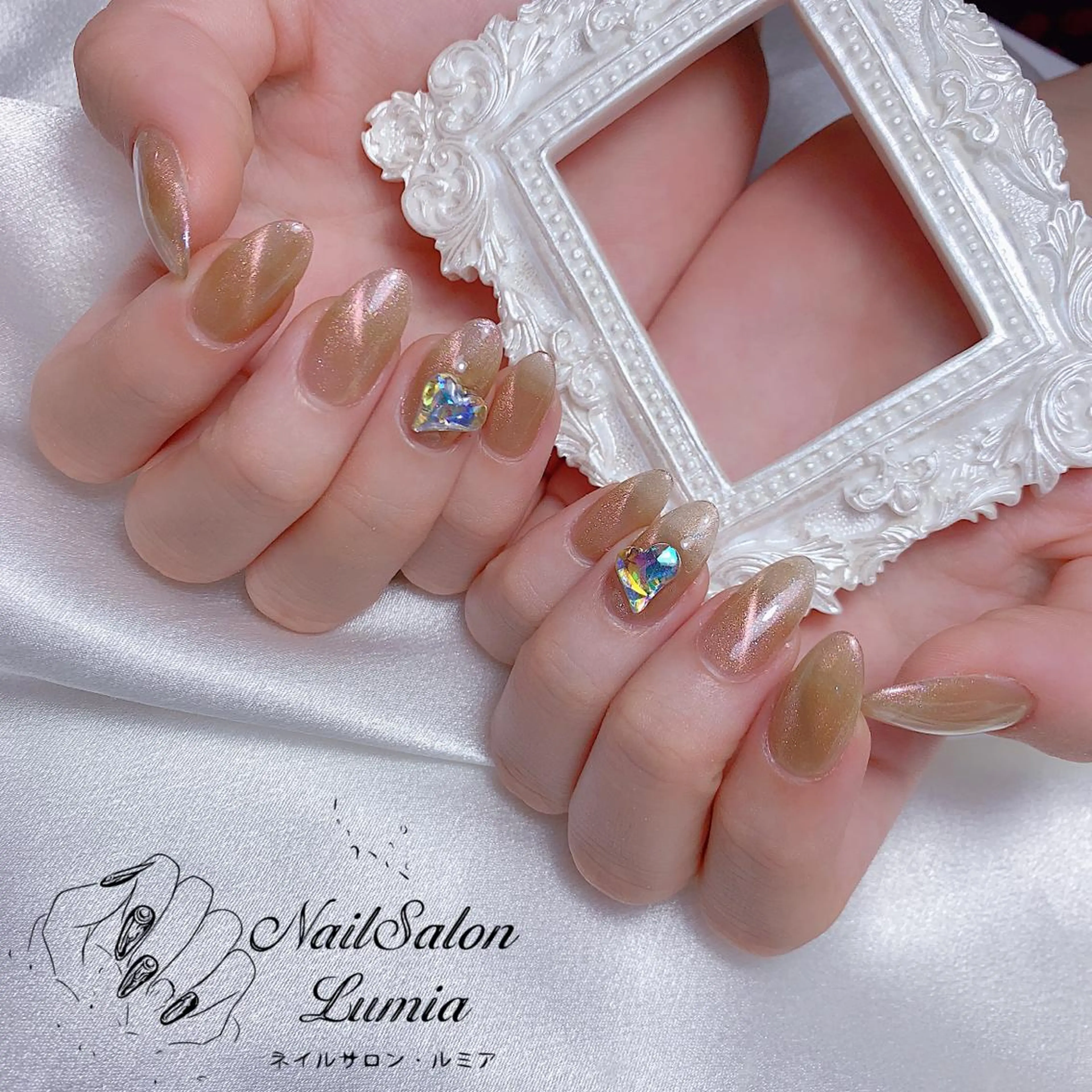 ネイル ハンドネイル ネイルサロン ルミア Lumia 店長のネイルデザイン