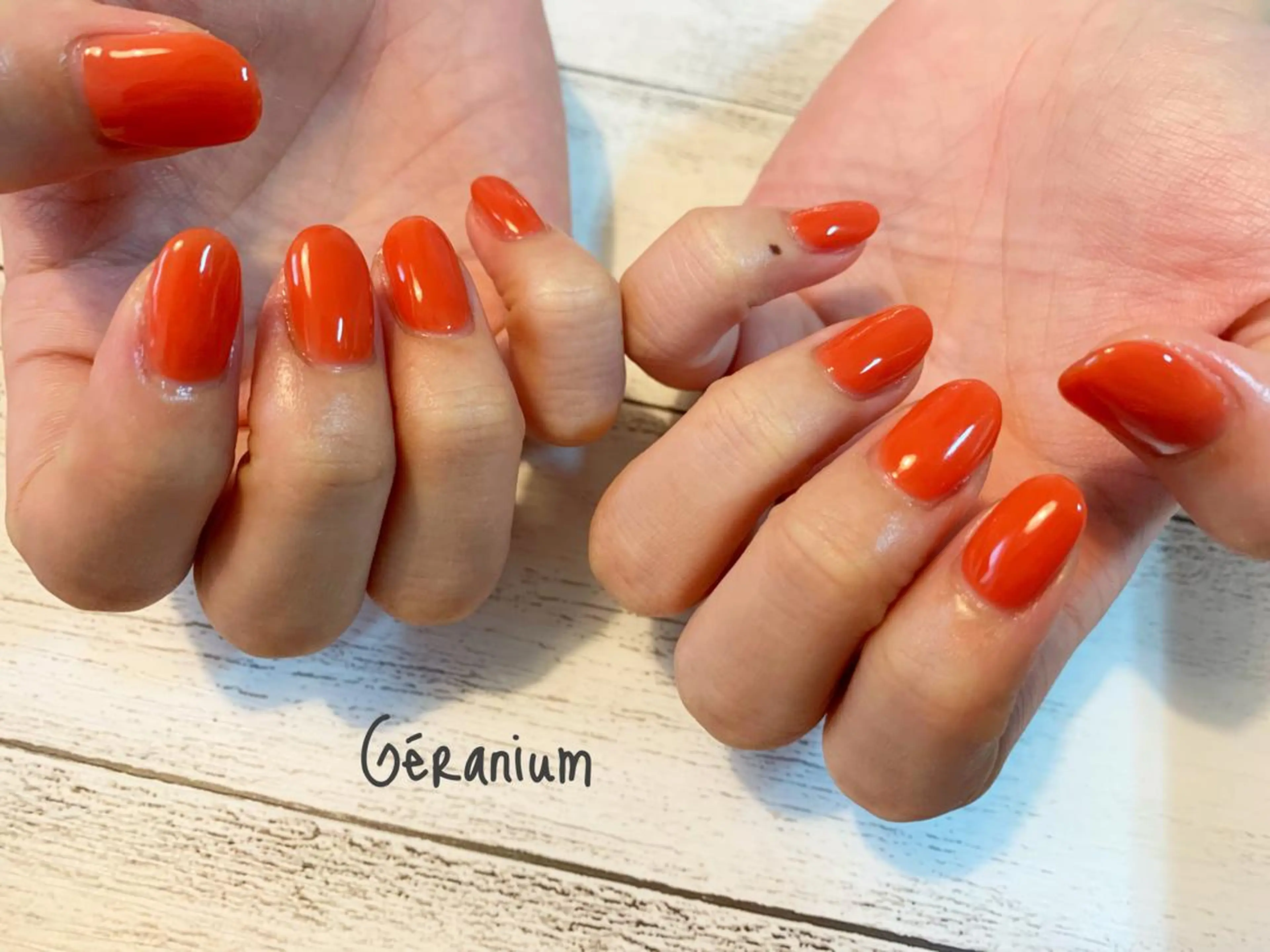 ネイル フットネイル GéRanium Harukaのネイルデザイン