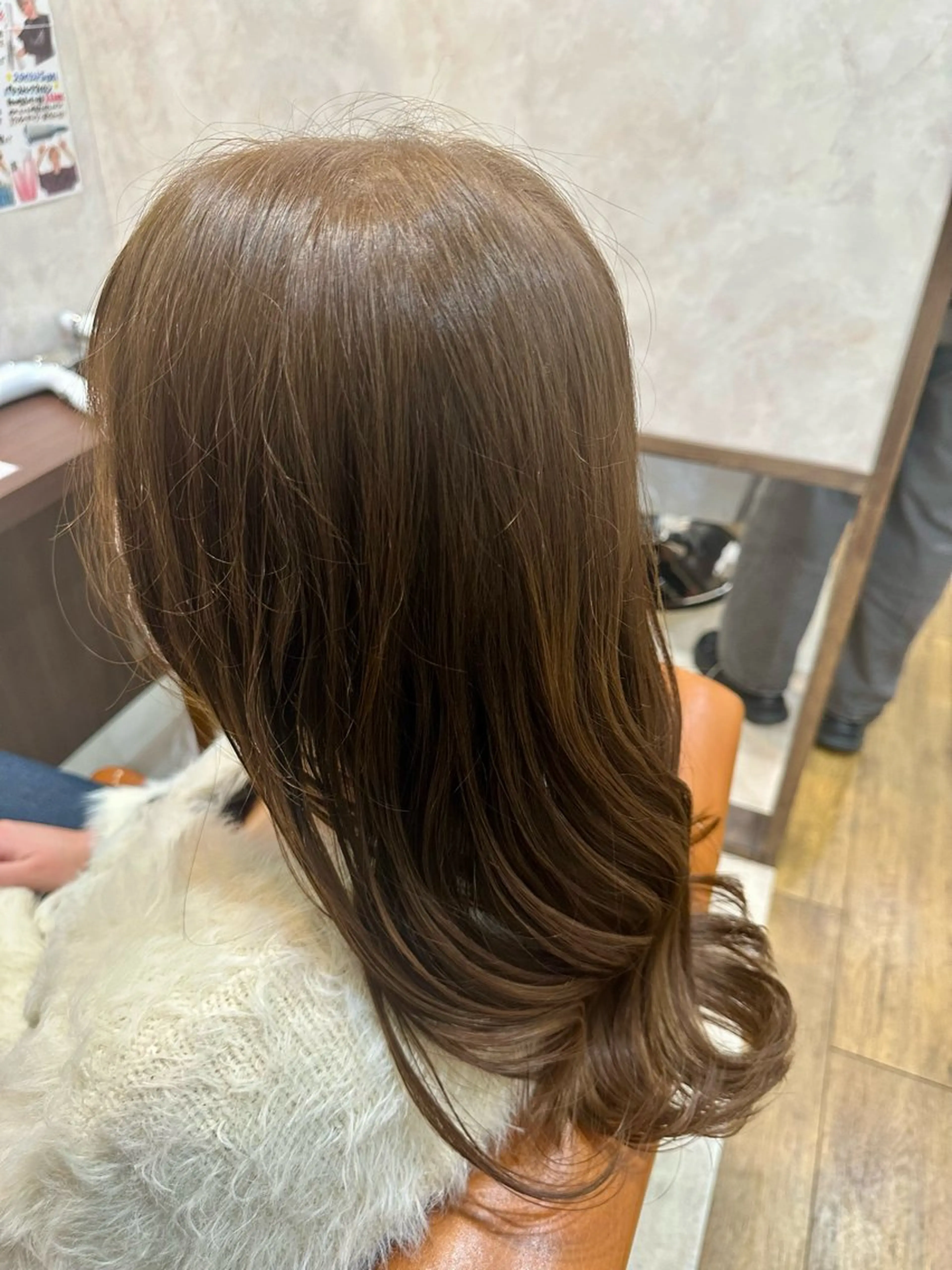 ロング re-born副店長 松本✨髪質改善✨のヘアスタイル