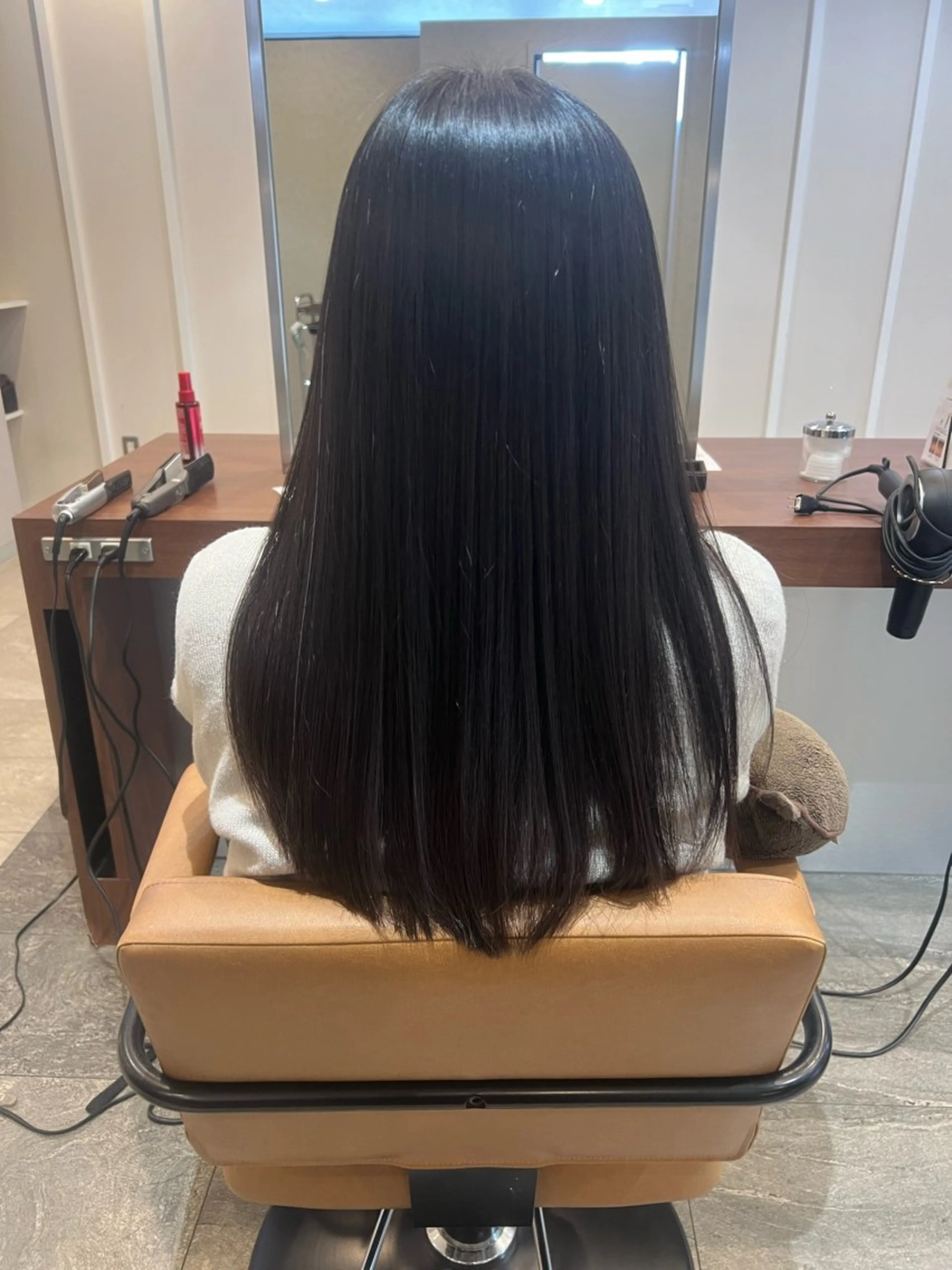 ロング カット 縮毛矯正 トリートメント 美髪改善特化👑火曜 美容師✂️ryoのヘアスタイル