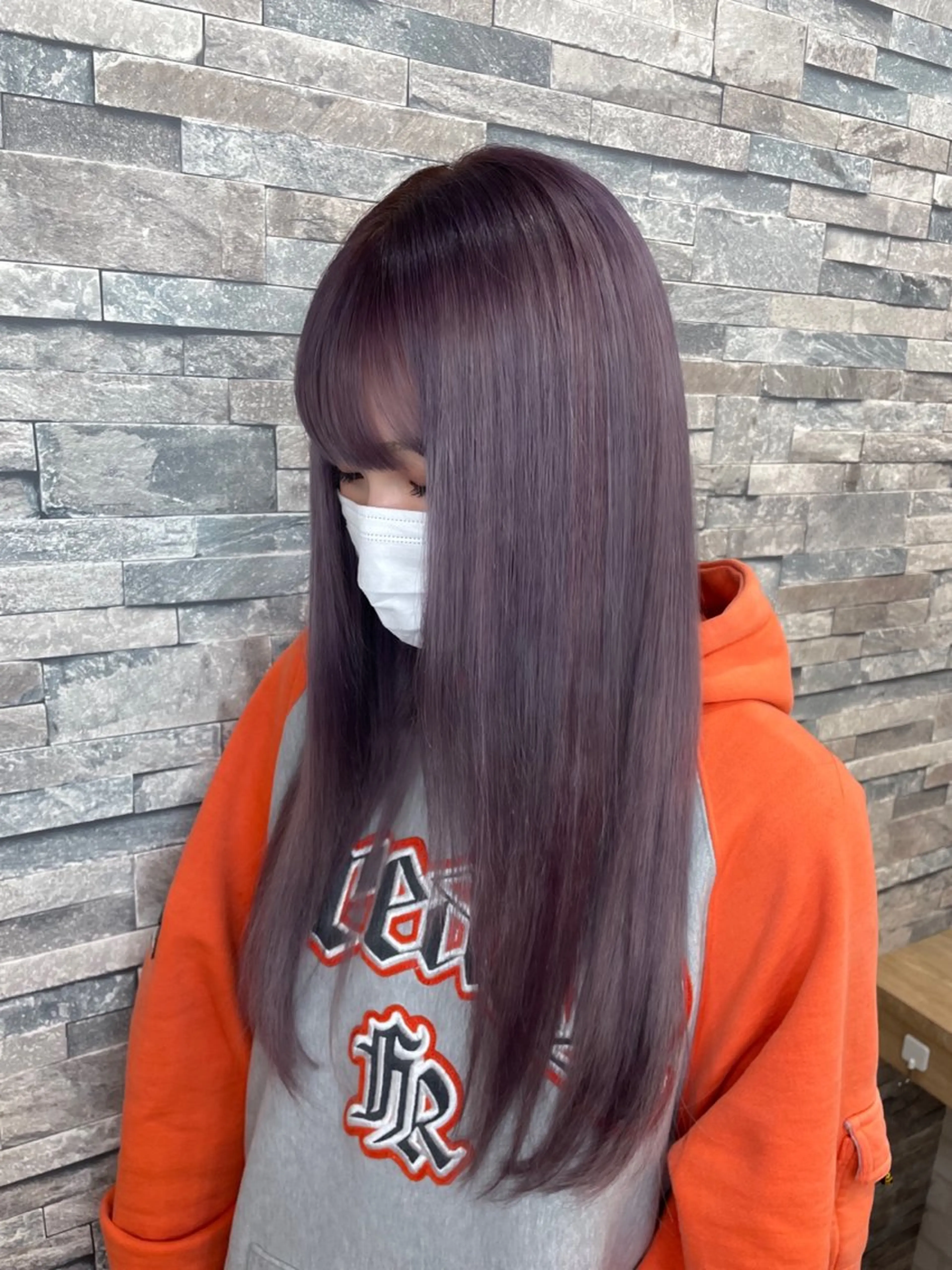 カラー アッシュ カット ヘアカラー トリートメント Lapis所属・韓国レイヤーカット/ AIRIのヘアスタイル