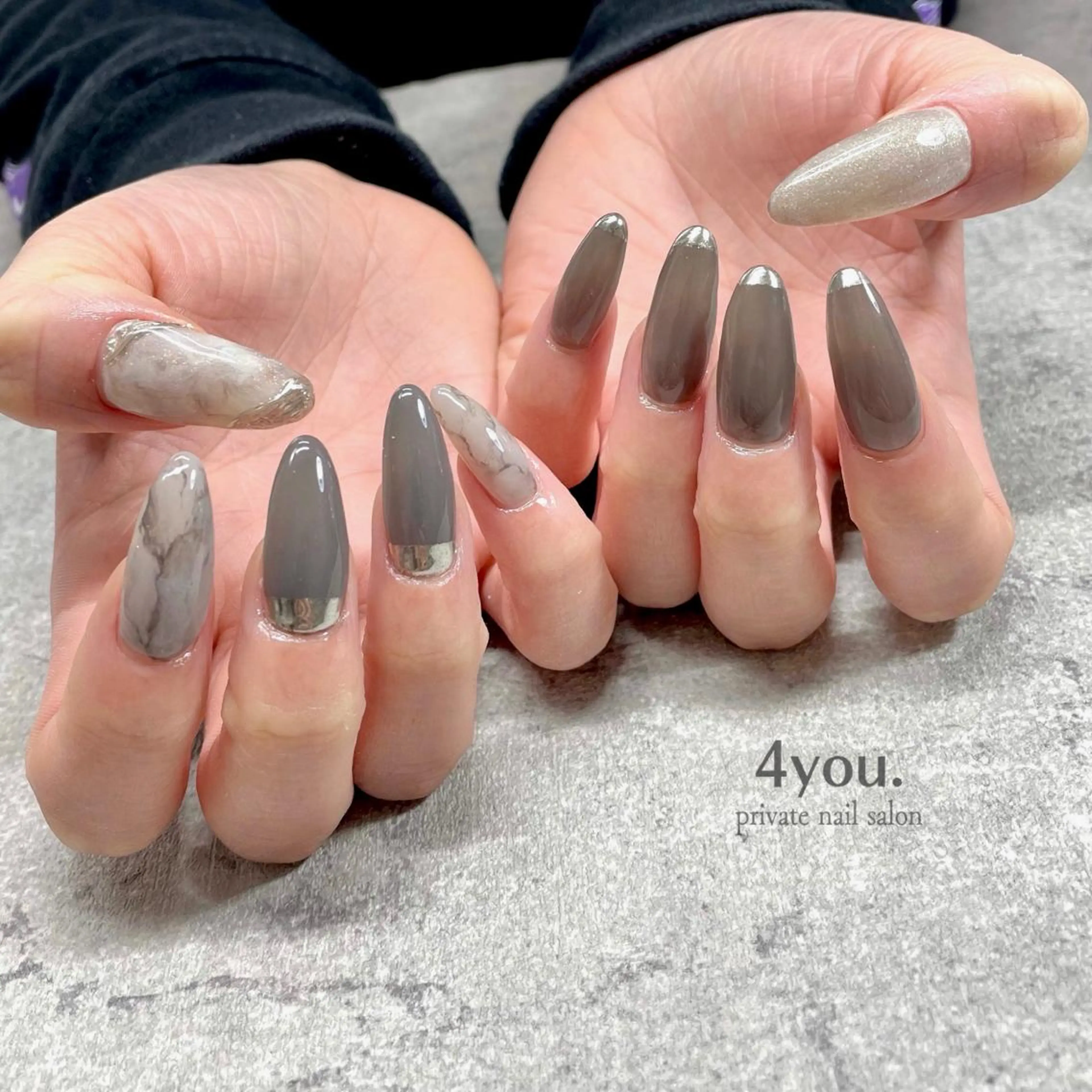 ネイル nail salon ４ｙｏｕ．のネイルデザイン