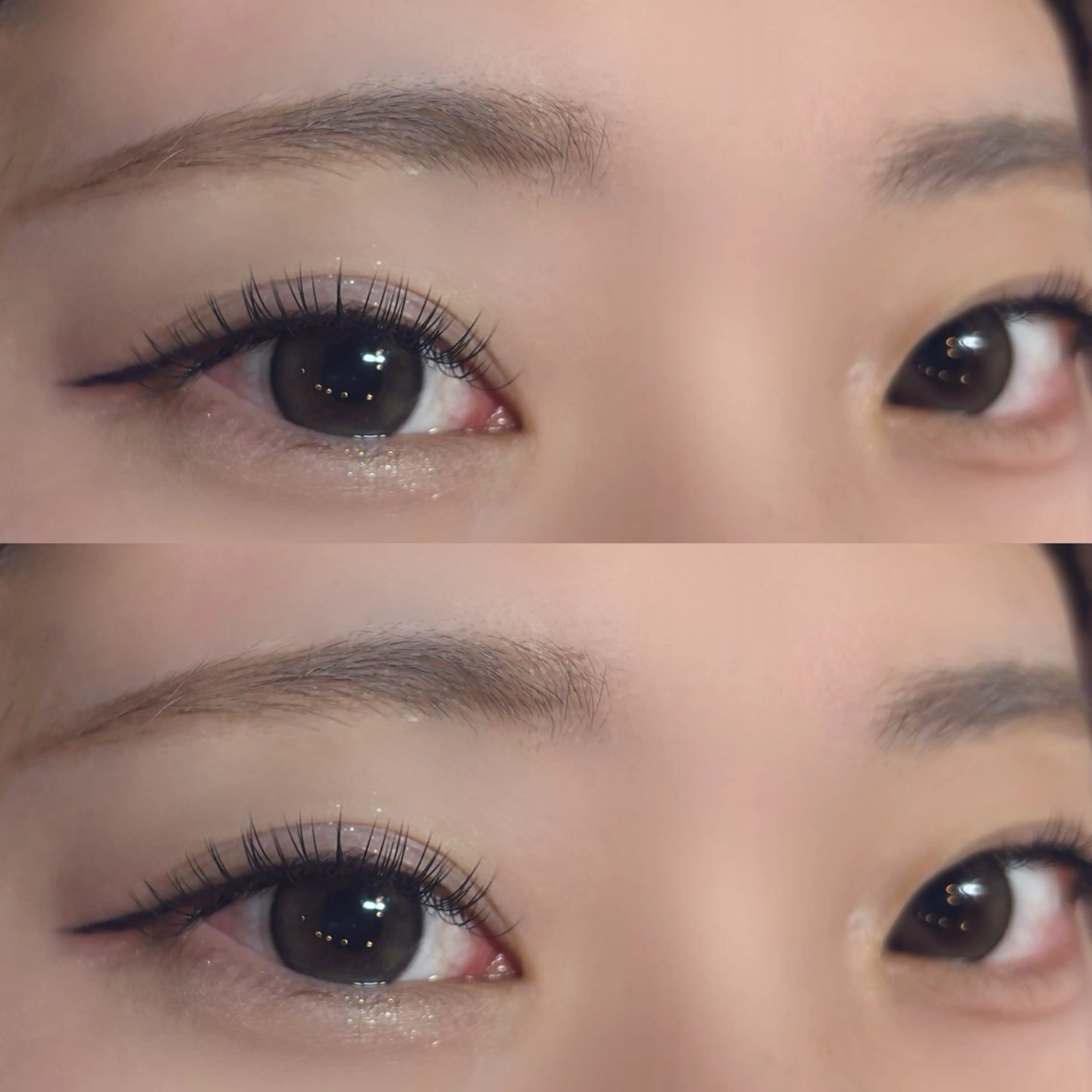 マツエク・マツパ Cカール フラットラッシュ Slange 横浜のマツエク・マツパデザイン