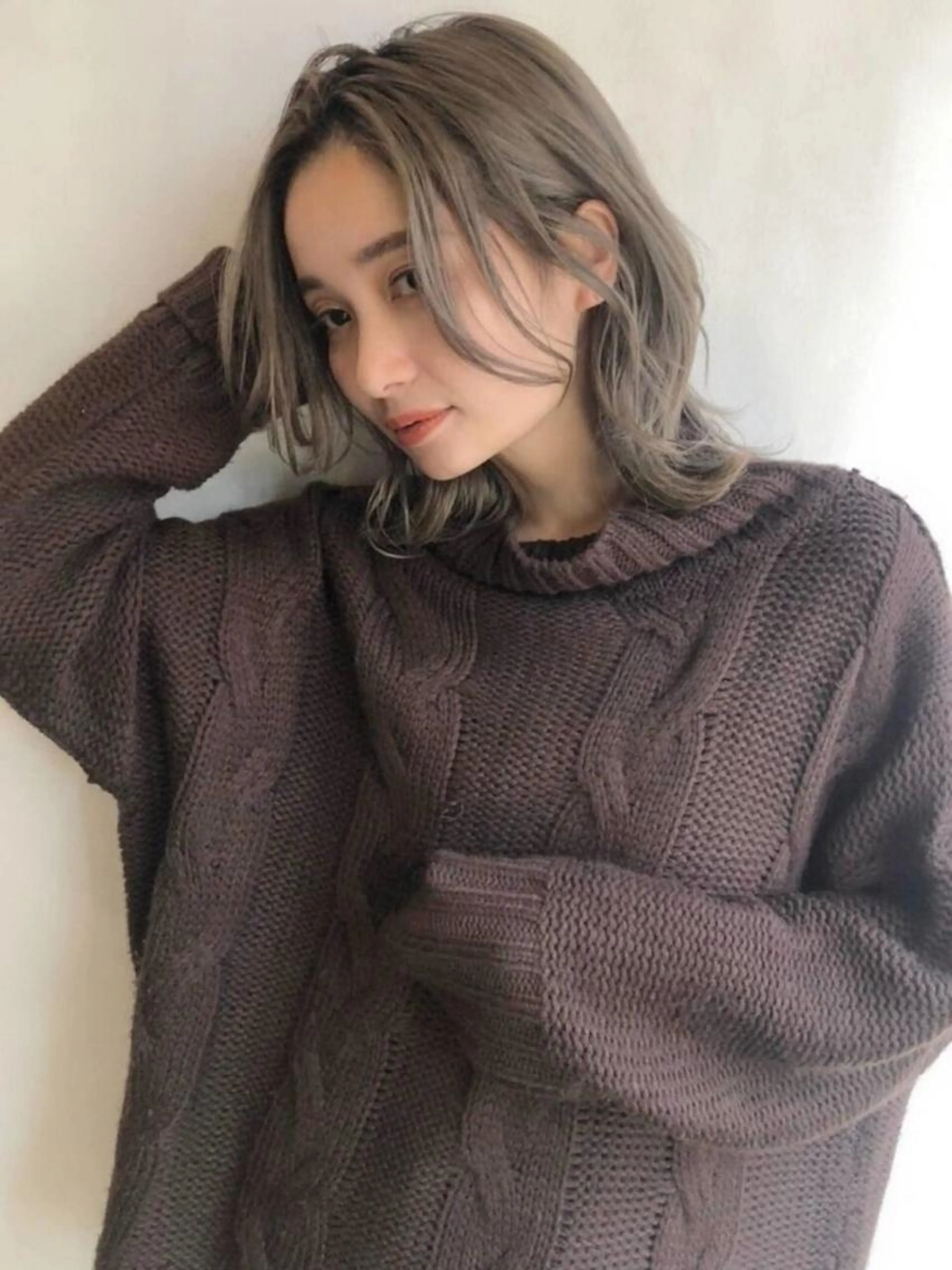 《ダメージレス◎》ブリーチなしWカラ-＋カット＋アミノリペアTrの写真