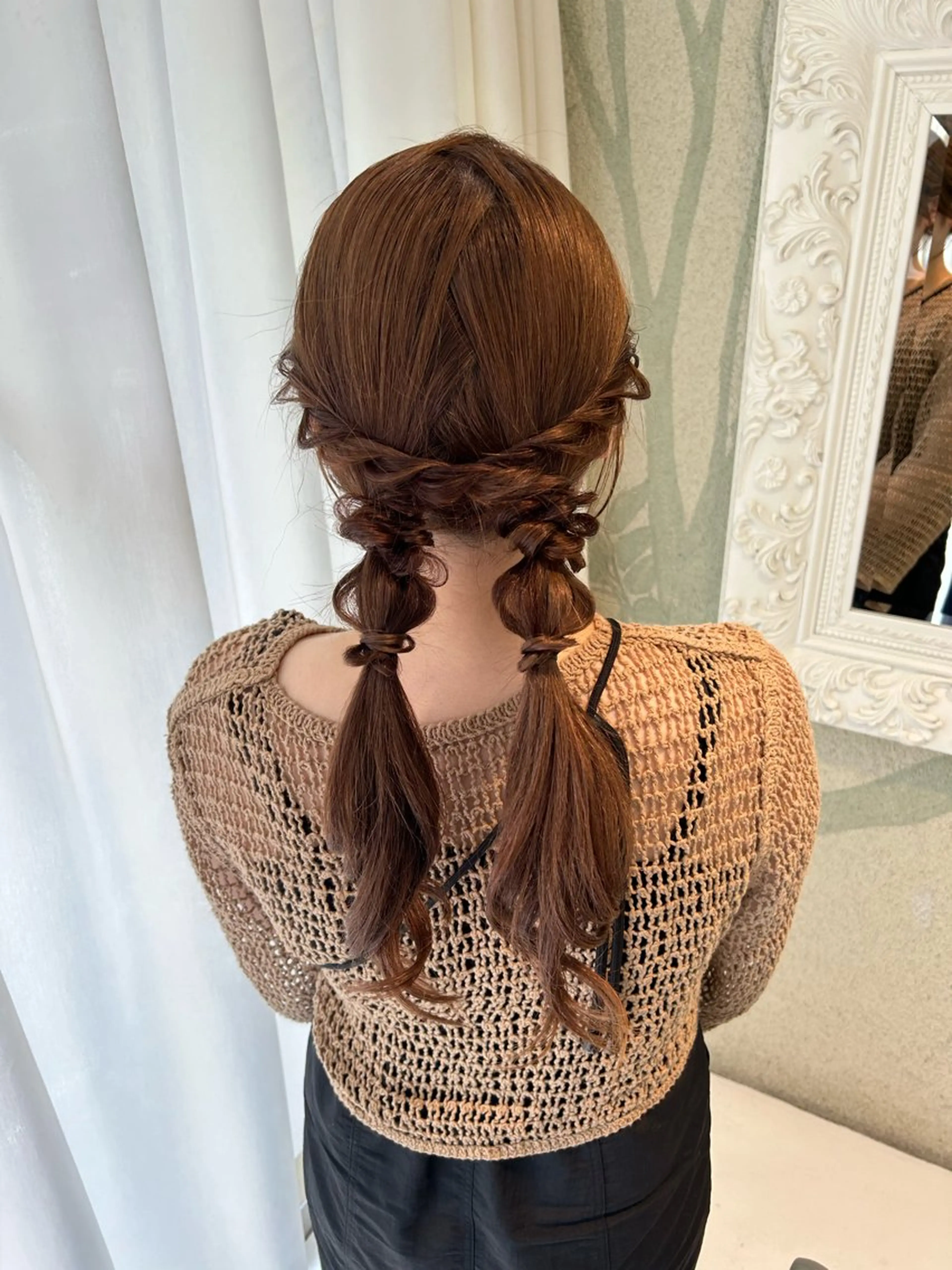 ロング ヘアアレンジ オブヘアー宮前平店所属・土佐 彩純のヘアスタイル