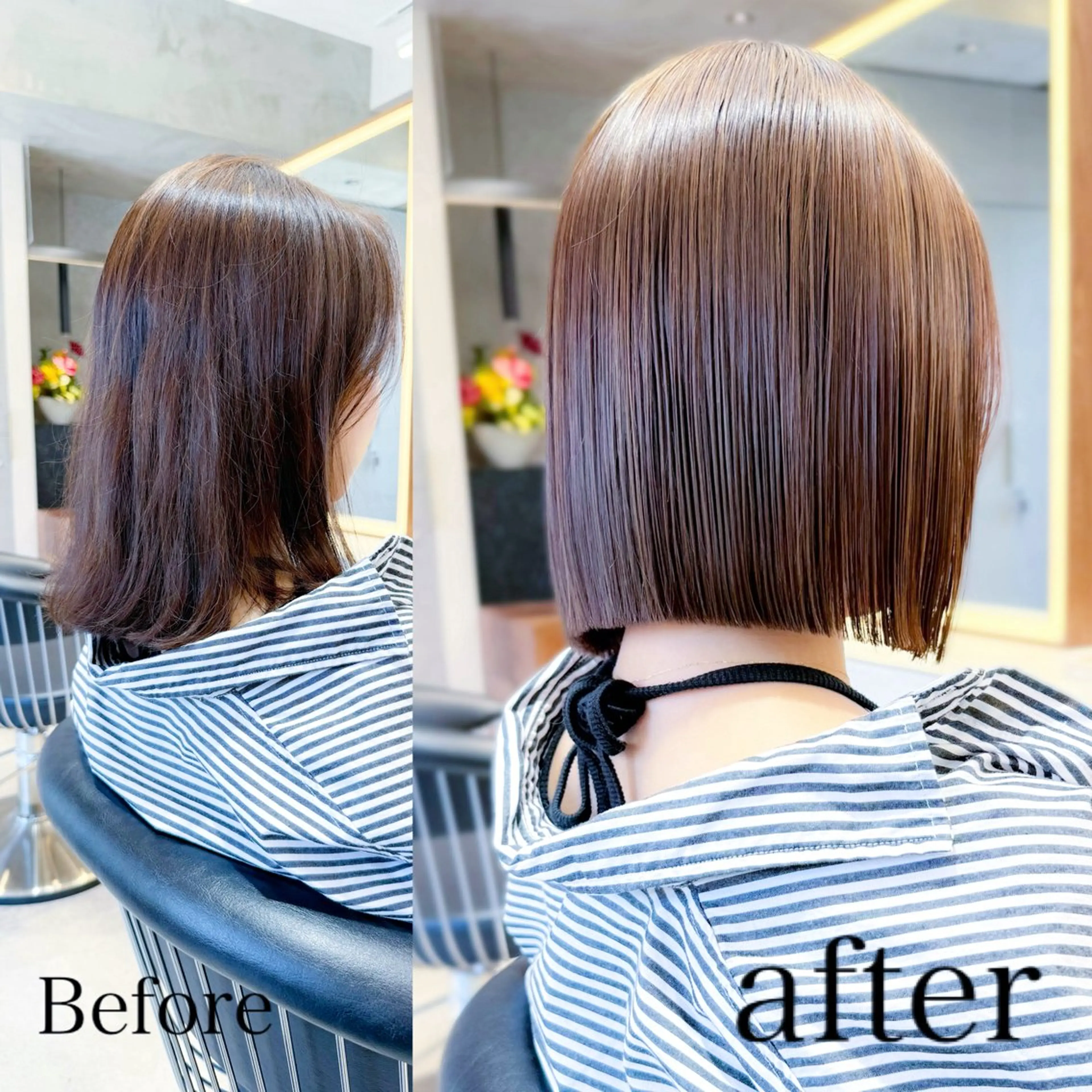 ショート カット ヘアカラー トリートメント 🍟ミニモ限定🍟 ai.stylistのヘアスタイル