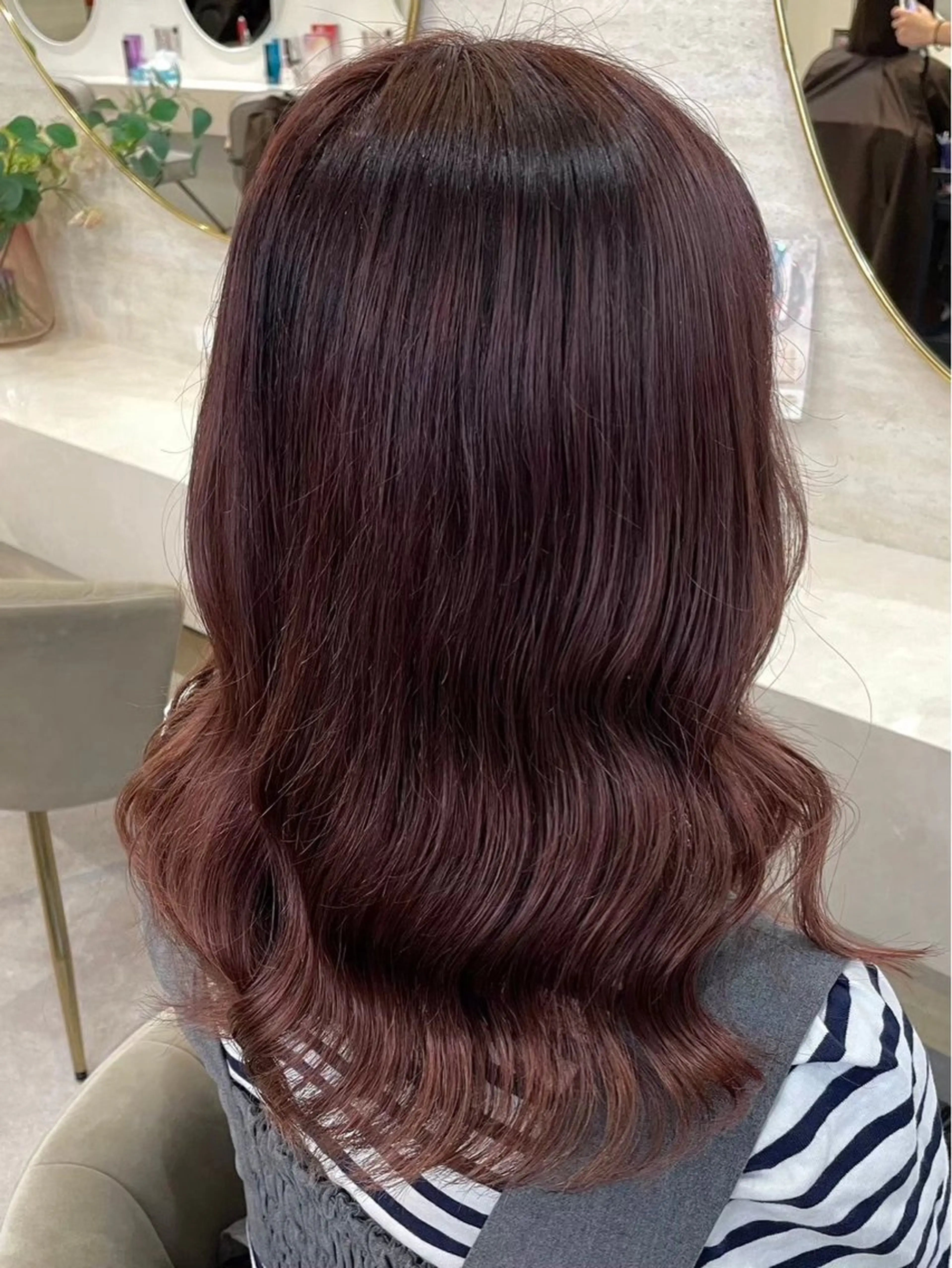 ロング カラー 鈴木 凜音のヘアスタイル