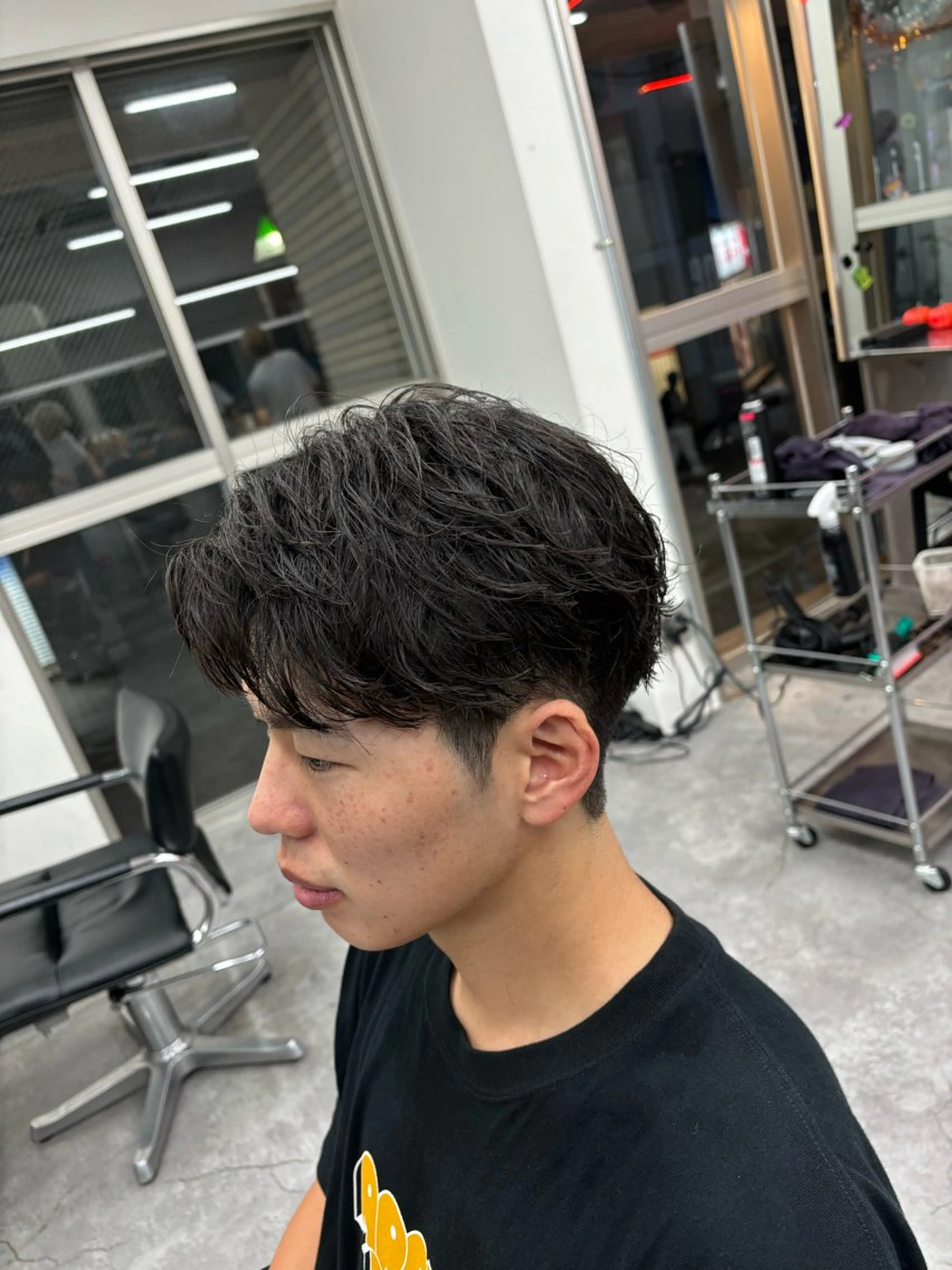 ショート メンズ カット トリートメント ヘッドスパ ヘアセット お悩み解消✨/ メンズパーマ✨/直樹のヘアスタイル