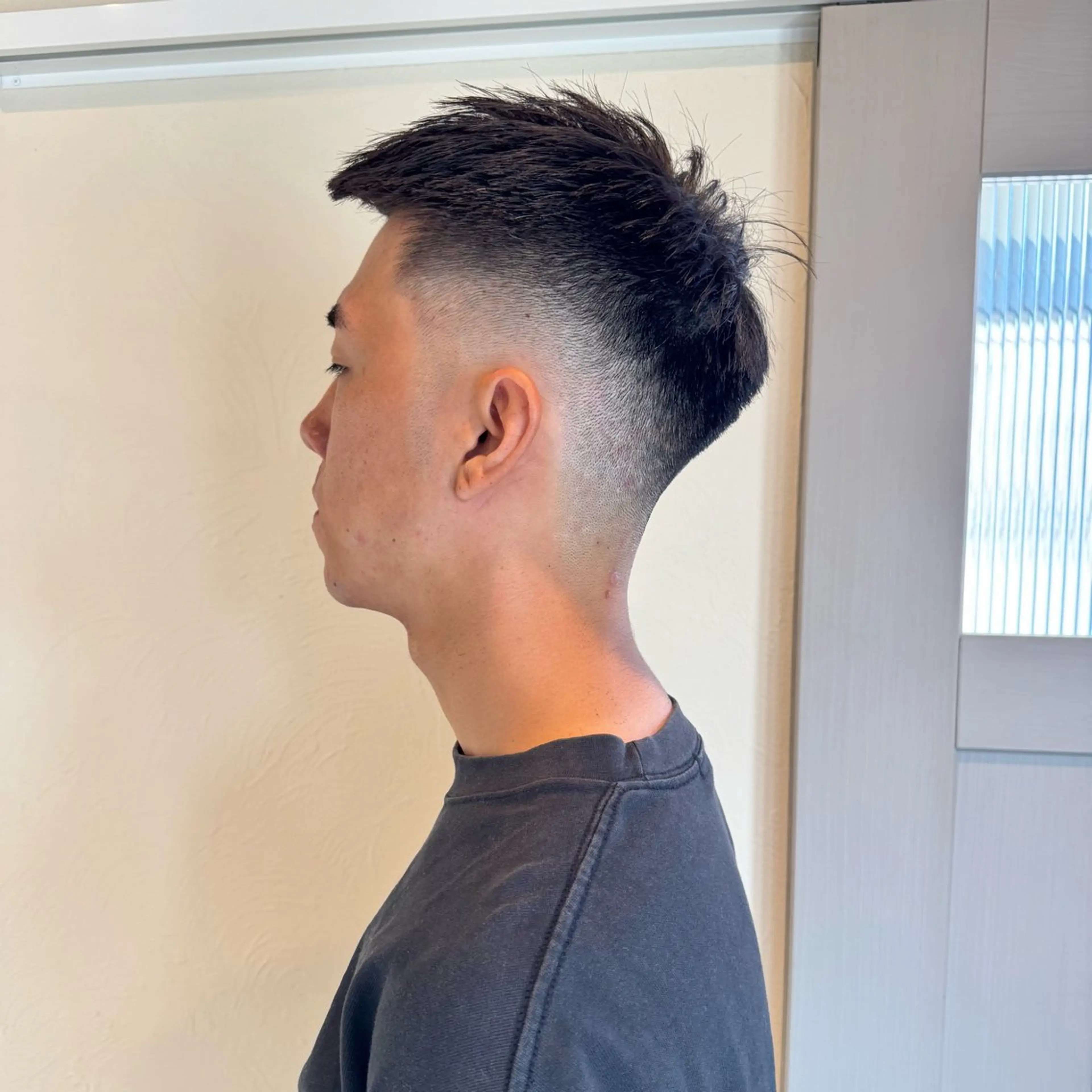 ショート メンズ 梅本 淑人のヘアスタイル