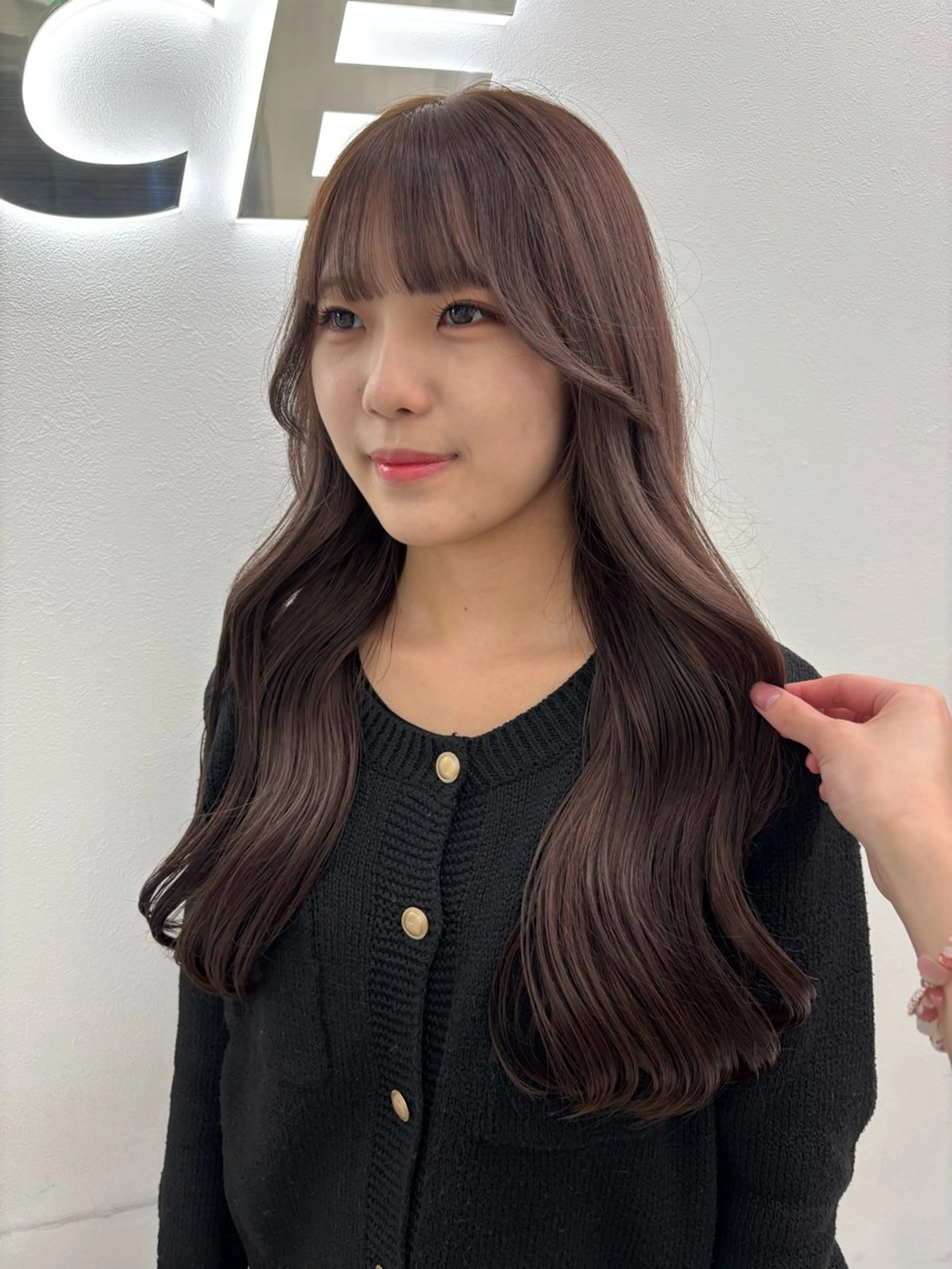 ロング ヘアカラー トリートメント Wカラー/暖色/べ ージュりく©︎🐝のヘアスタイル