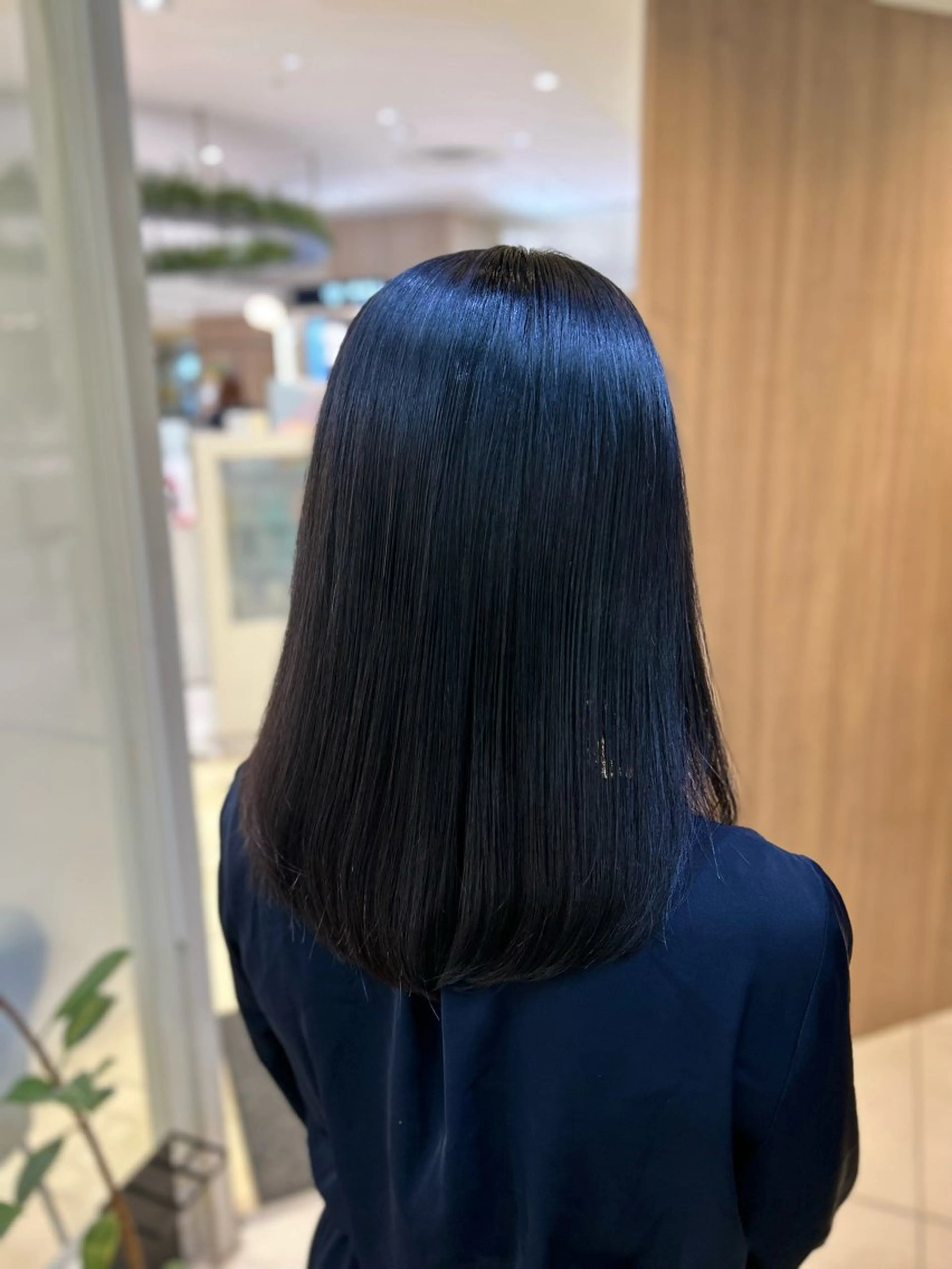 ミディアム 艶質改善/縮毛矯正 ササキナツミのヘアスタイル