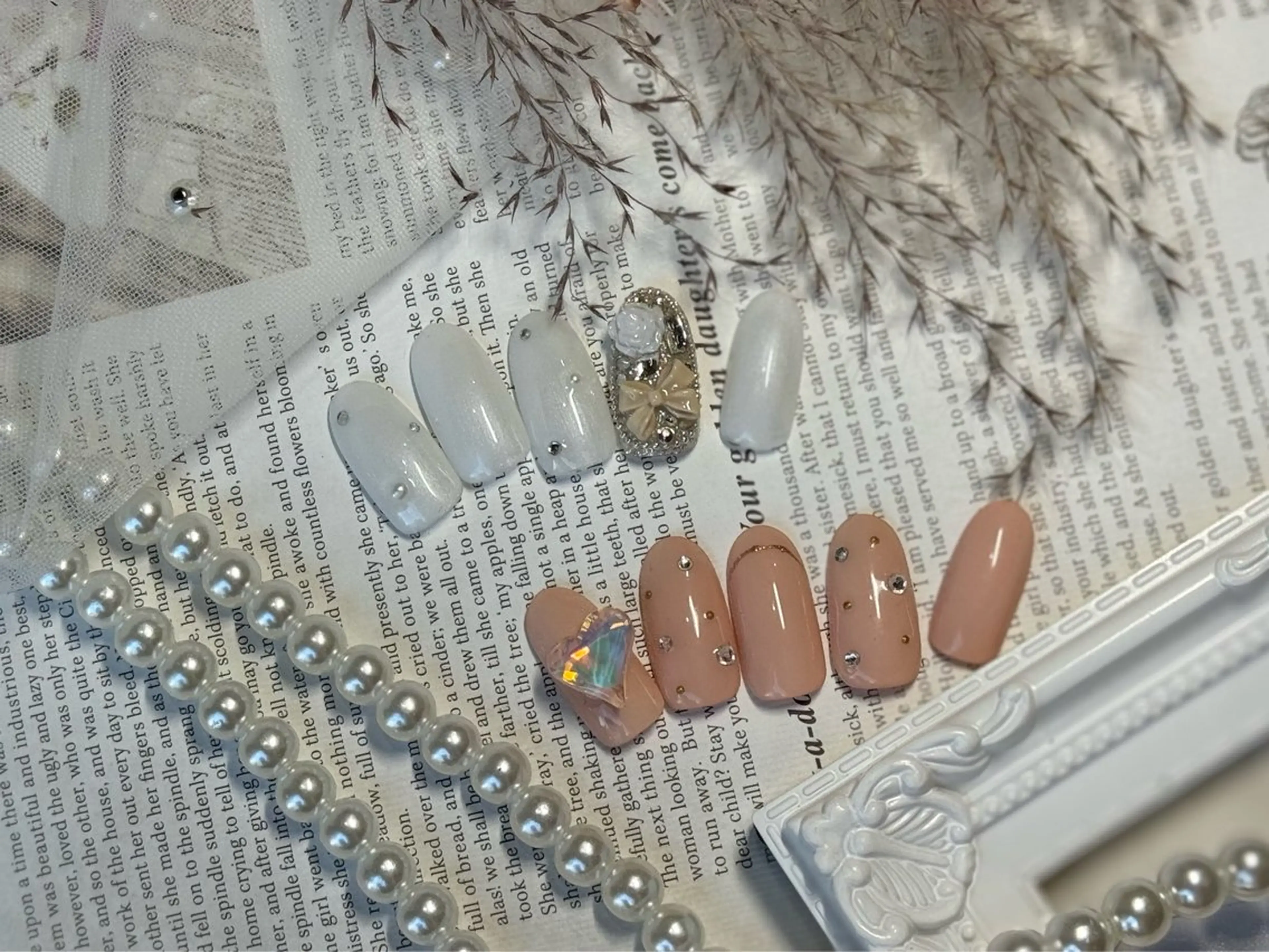 ネイル フットネイル フレンチネイル 韓国ネイル マグネットネイル ニュアンスネイル Stimu nail Sakashitaのネイルデザイン