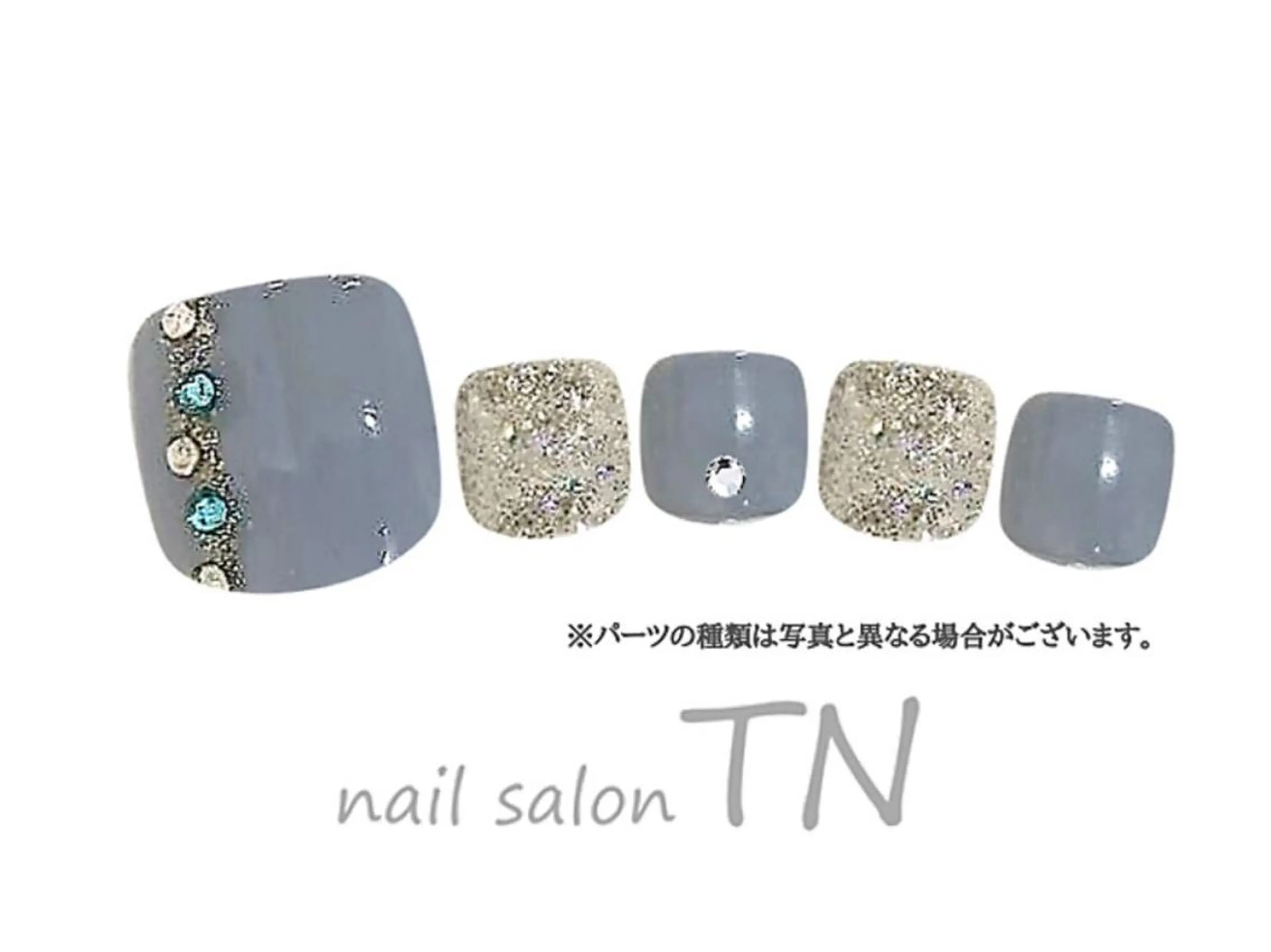 ネイル フットネイル 矢川 まどかのネイルデザイン