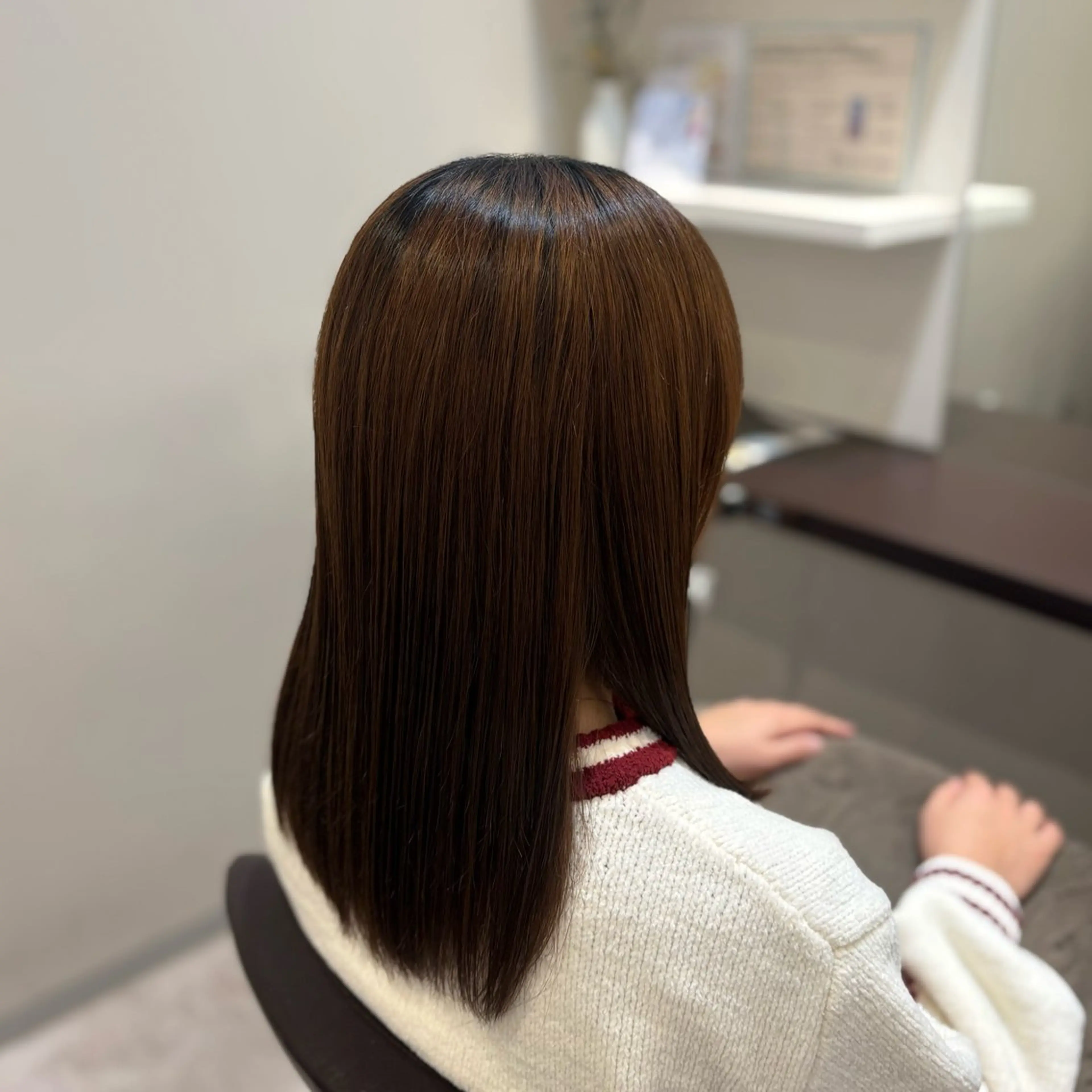 ロング カット 山下 ちひろのヘアスタイル