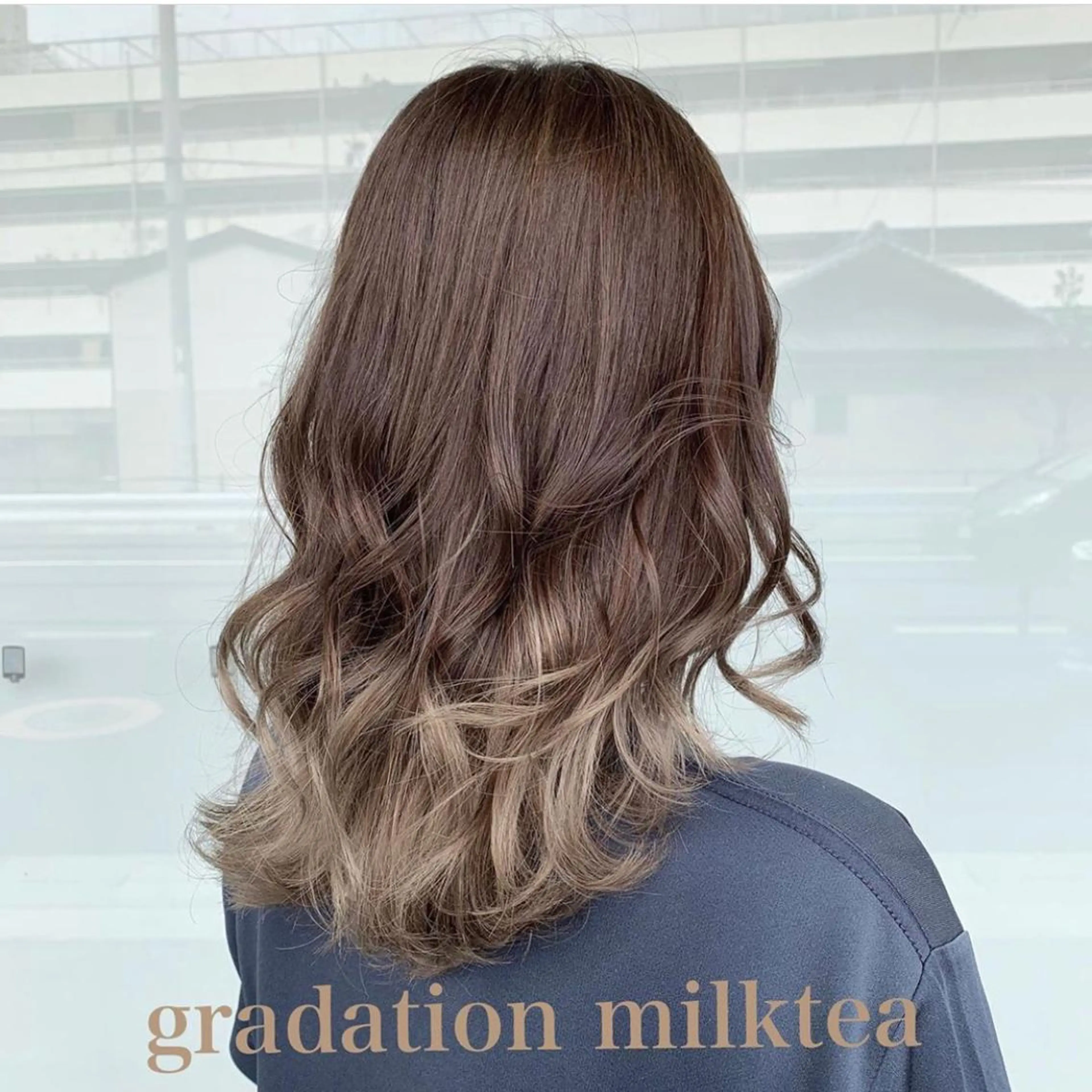 ミディアム 🫧艶髪カラー🫧 森本くるみのヘアスタイル