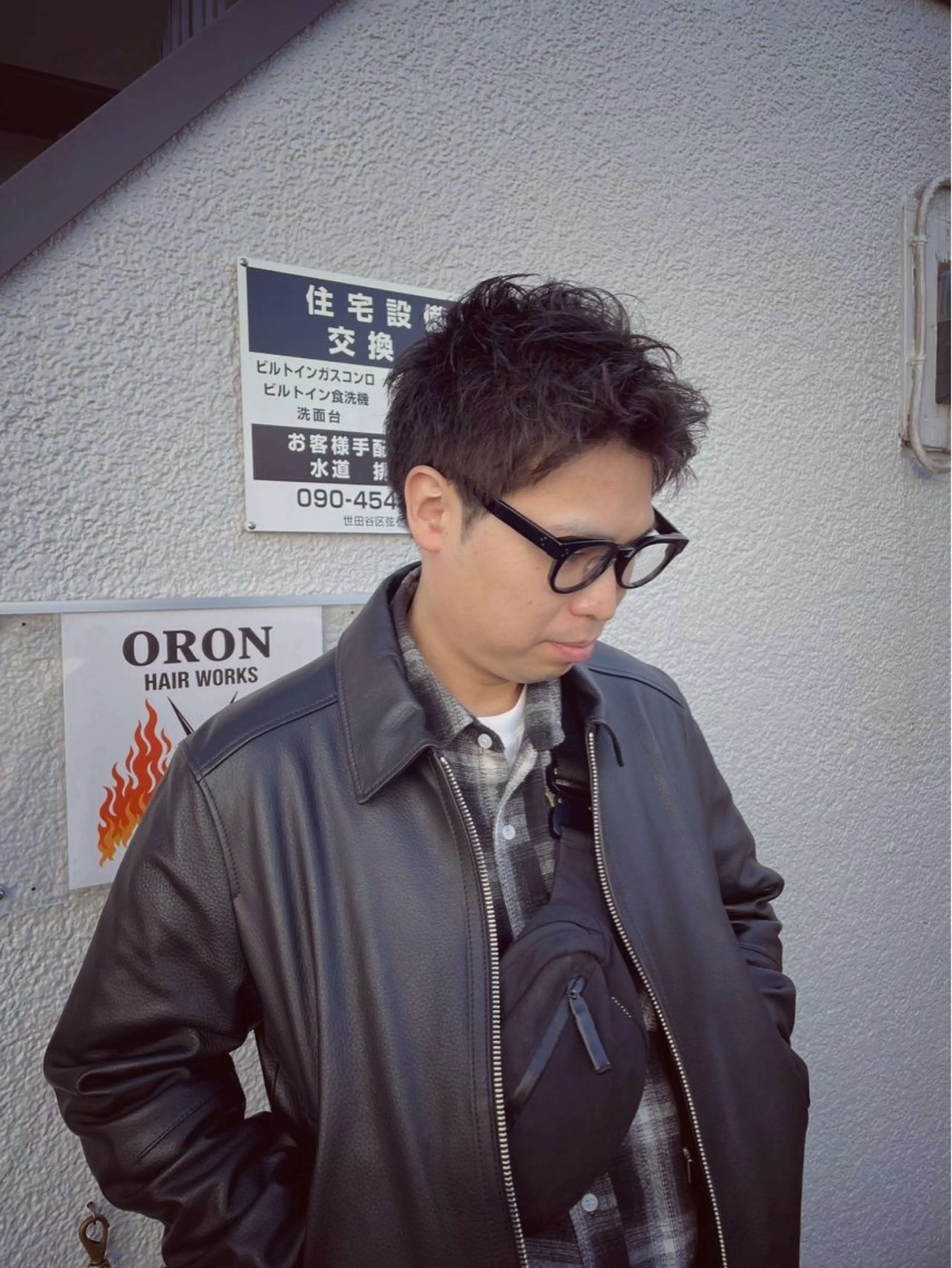 ショート カット ORON HAIRWORKS所属・萩森 龍也のヘアスタイル