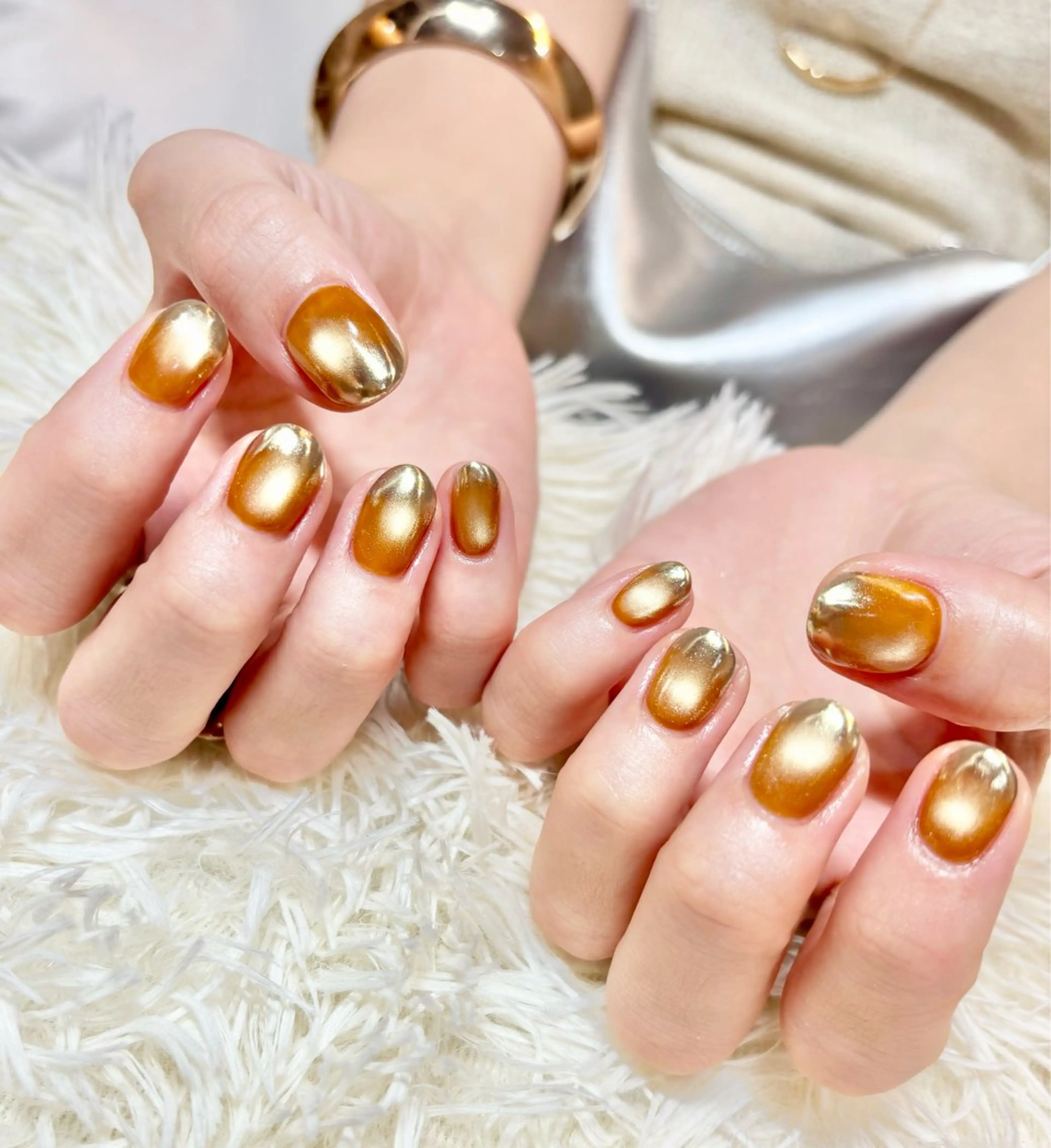 【パラジェル使用】ミラー/オーロラ(オフあり)の写真