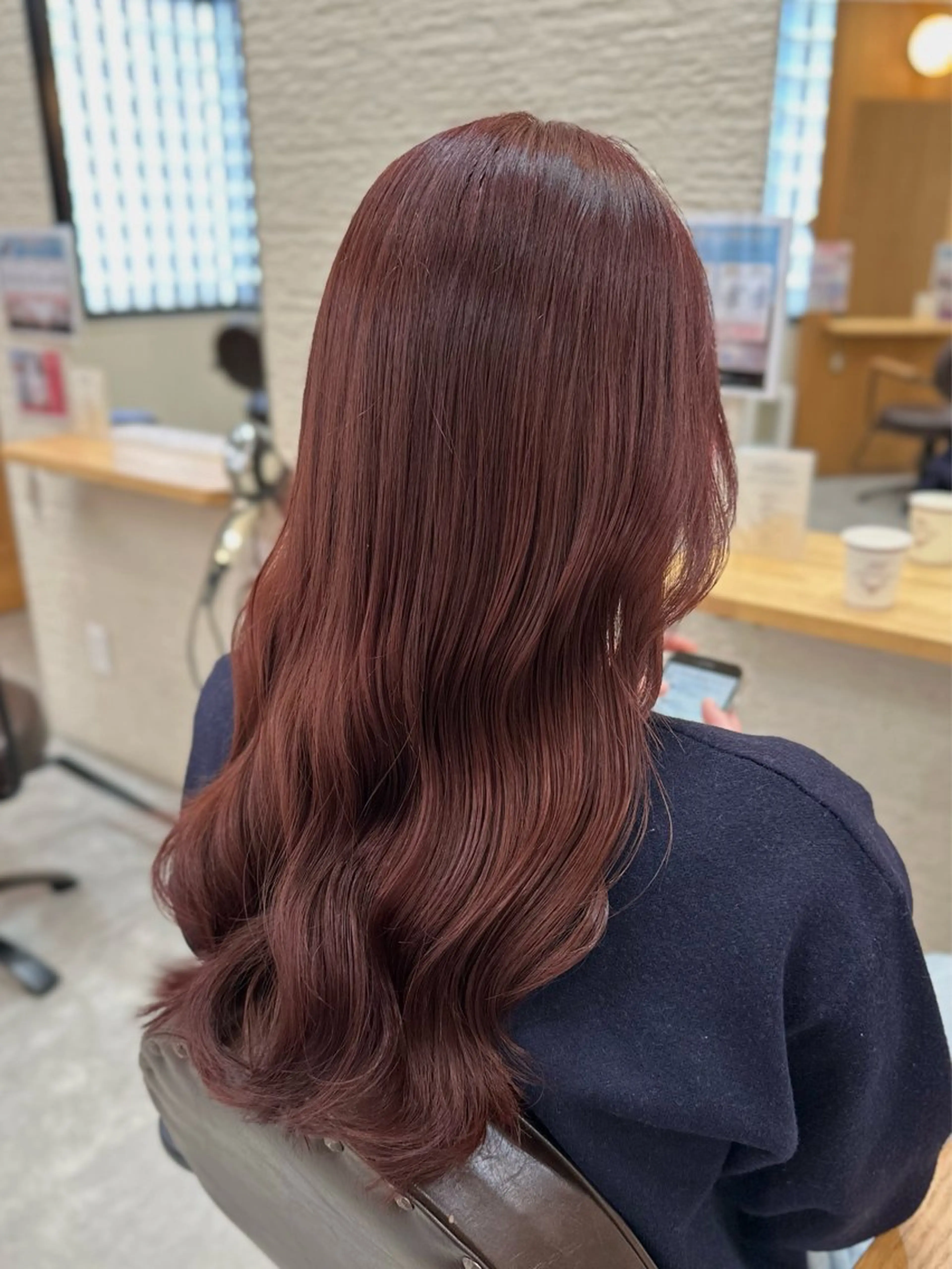 ロング カット ヘアカラー トリートメント ROPE🫧 フウカのヘアスタイル