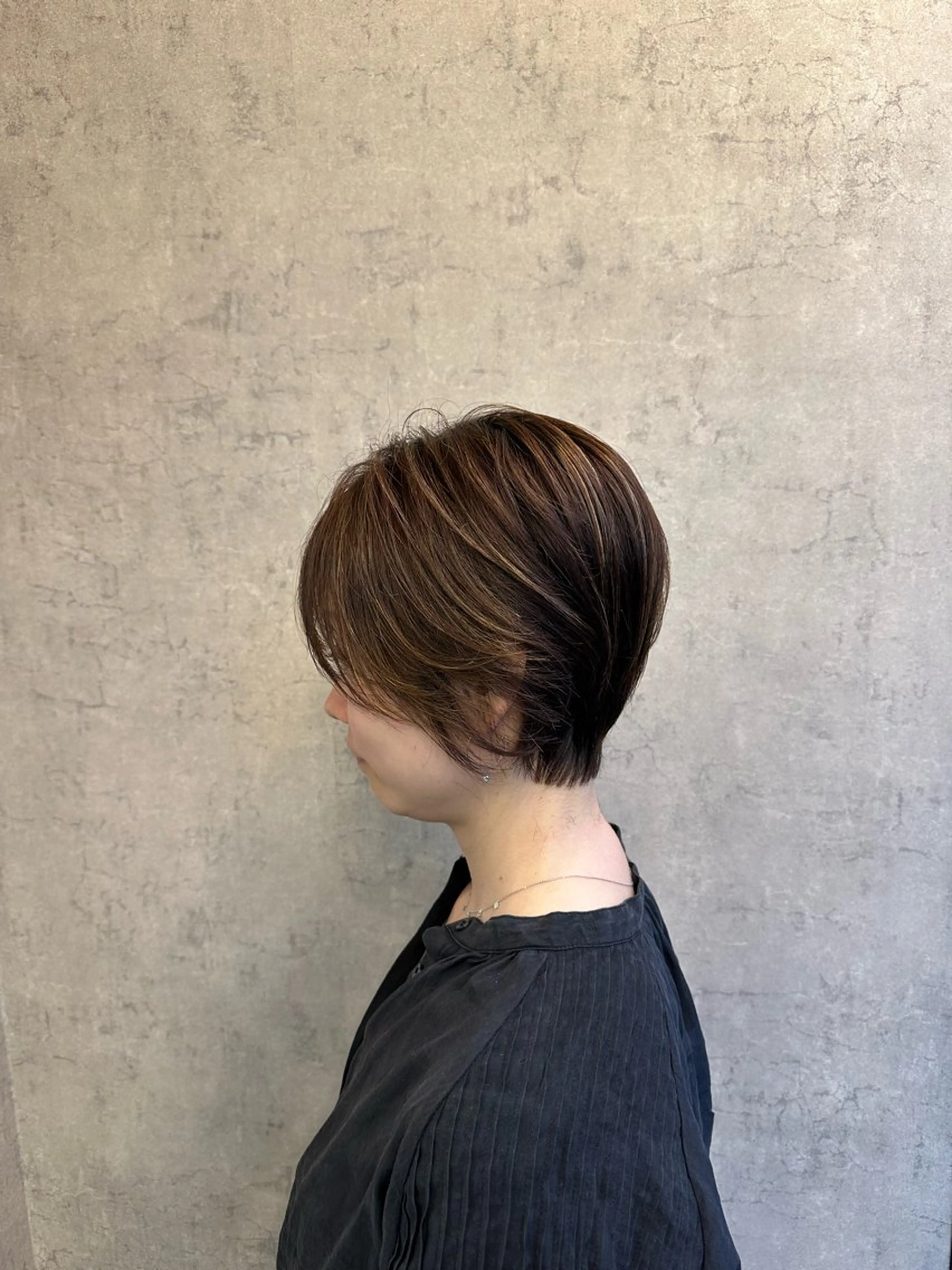 ショート くびれヘア ショートヘア 町田/透け感/透明感 Shibuのヘアスタイル
