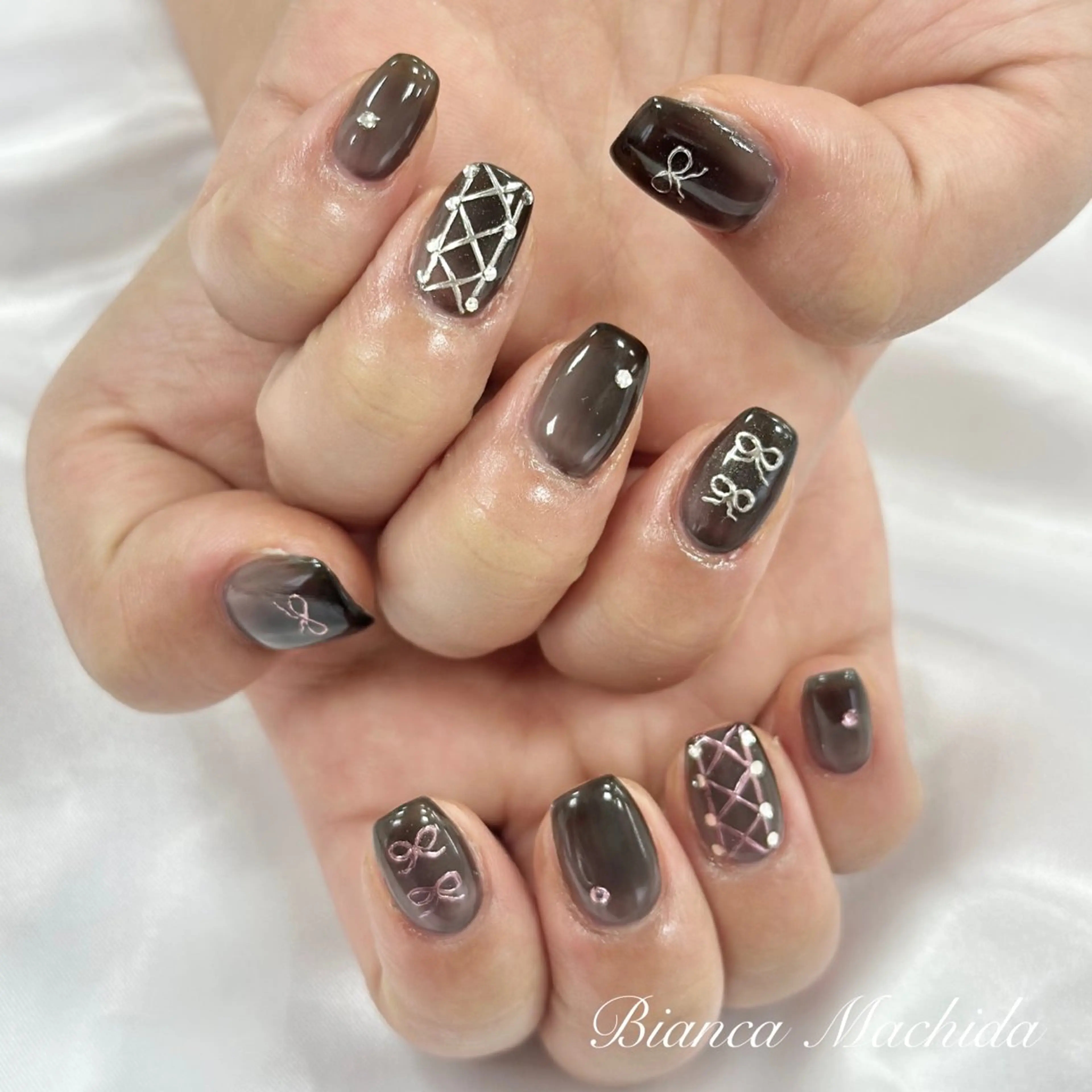 ネイル ハンドネイル Bianca👼🏻 OIKAWAのネイルデザイン