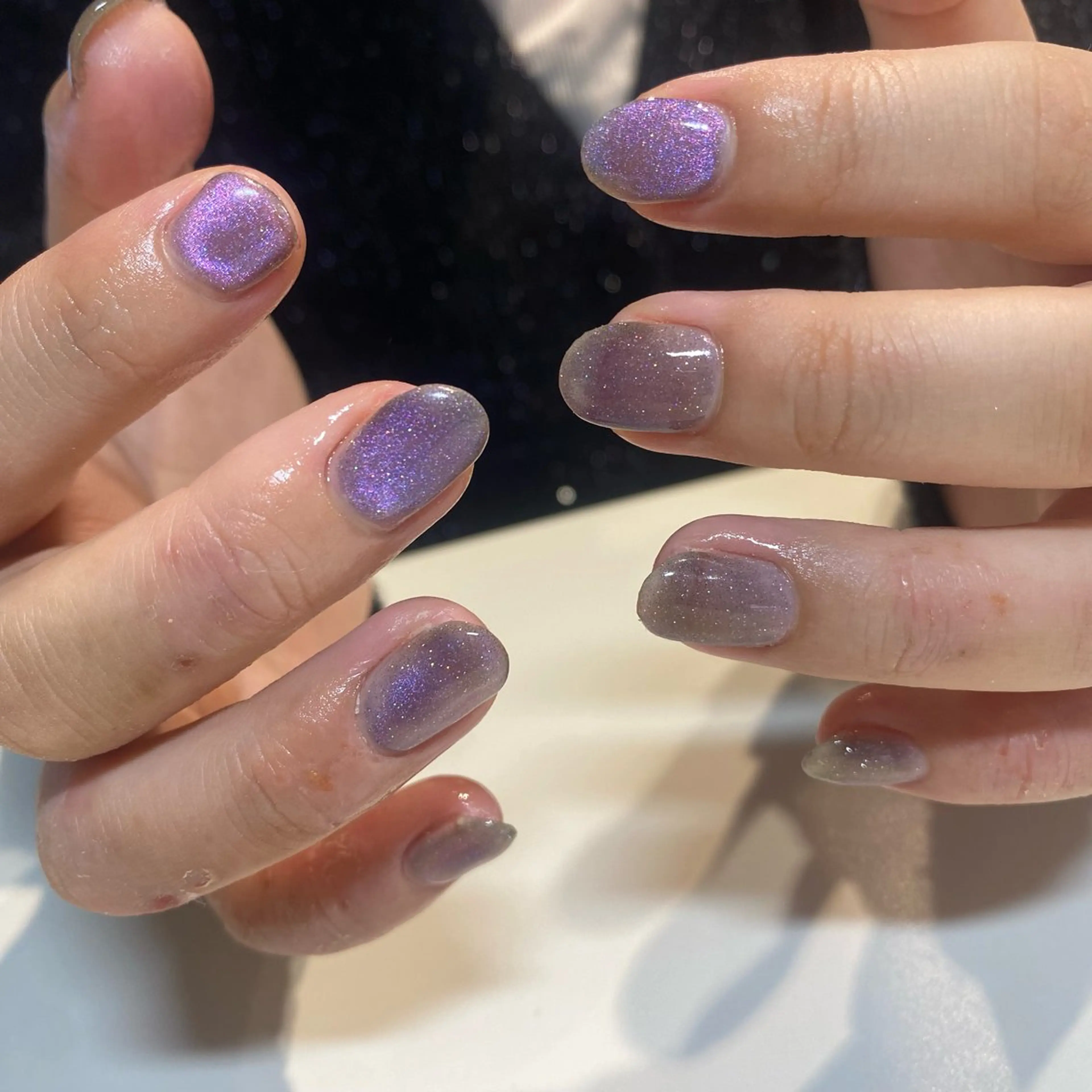 🍒自爪を傷つけない！【マグネットネイル】の写真