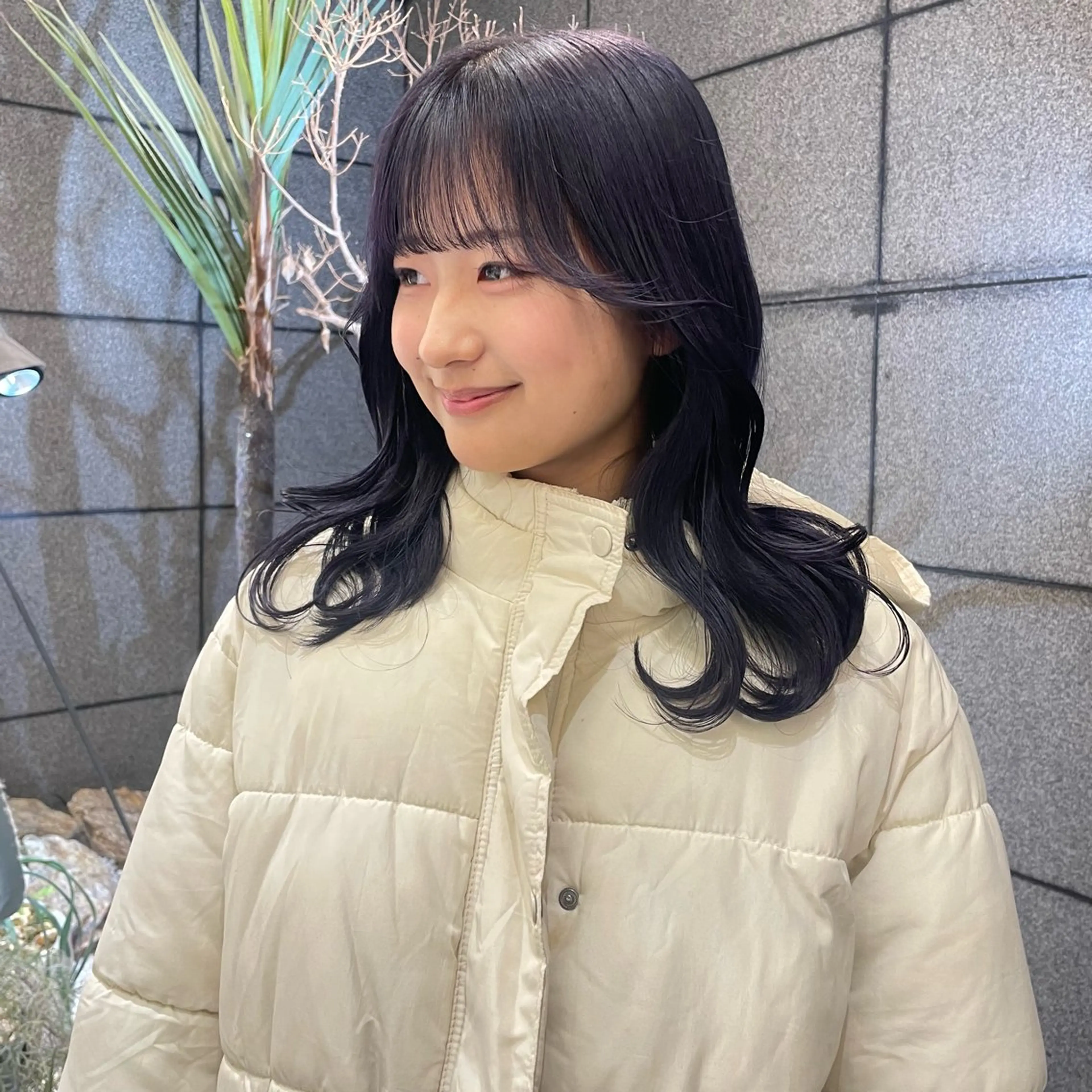 ロング カラー 透明感カラー/ 縮毛矯正/ユイ☆彡のヘアスタイル