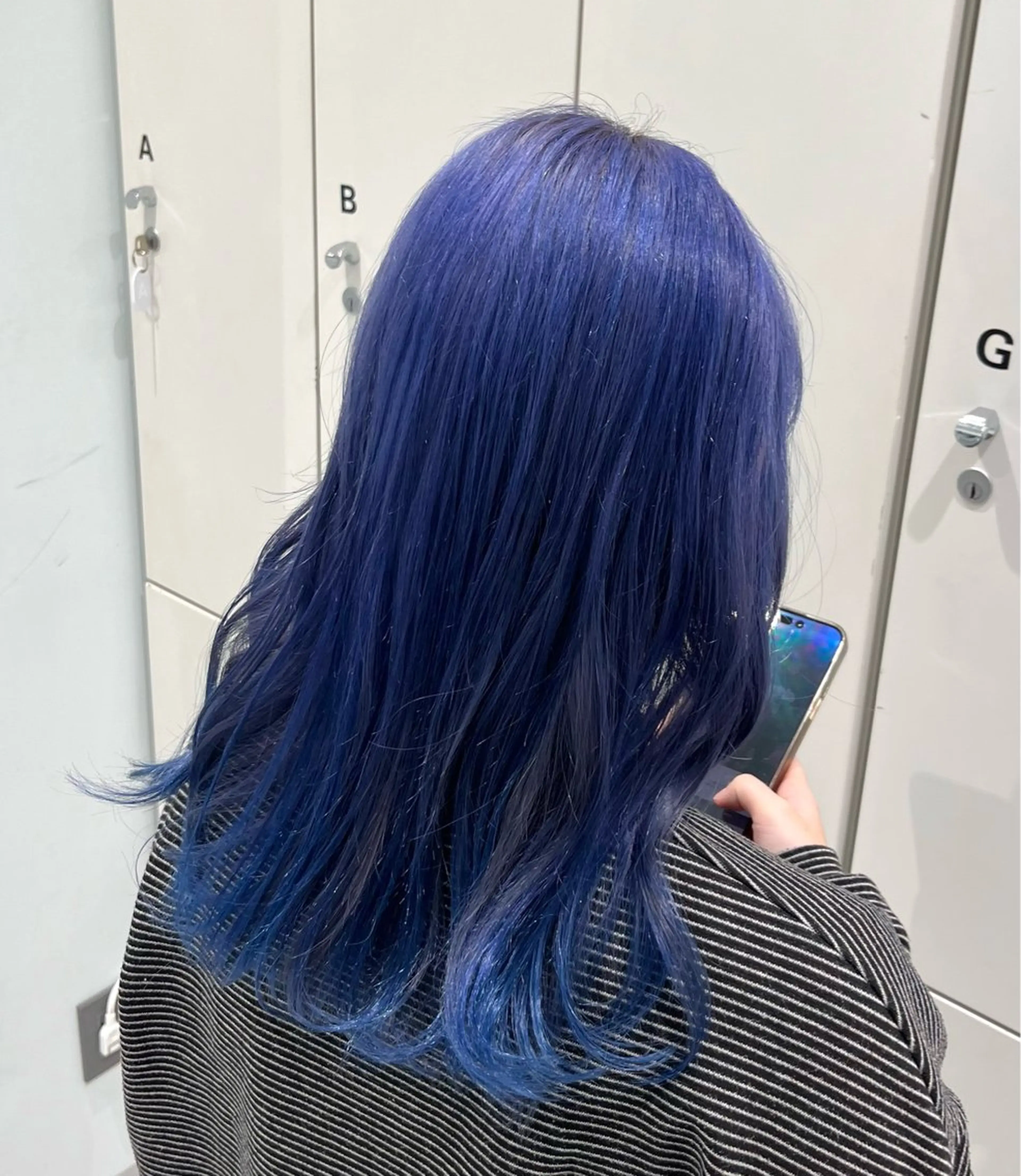 セミロング カラー グレージュ ヘアカラー Kurume／ NORA UMEDAのヘアスタイル