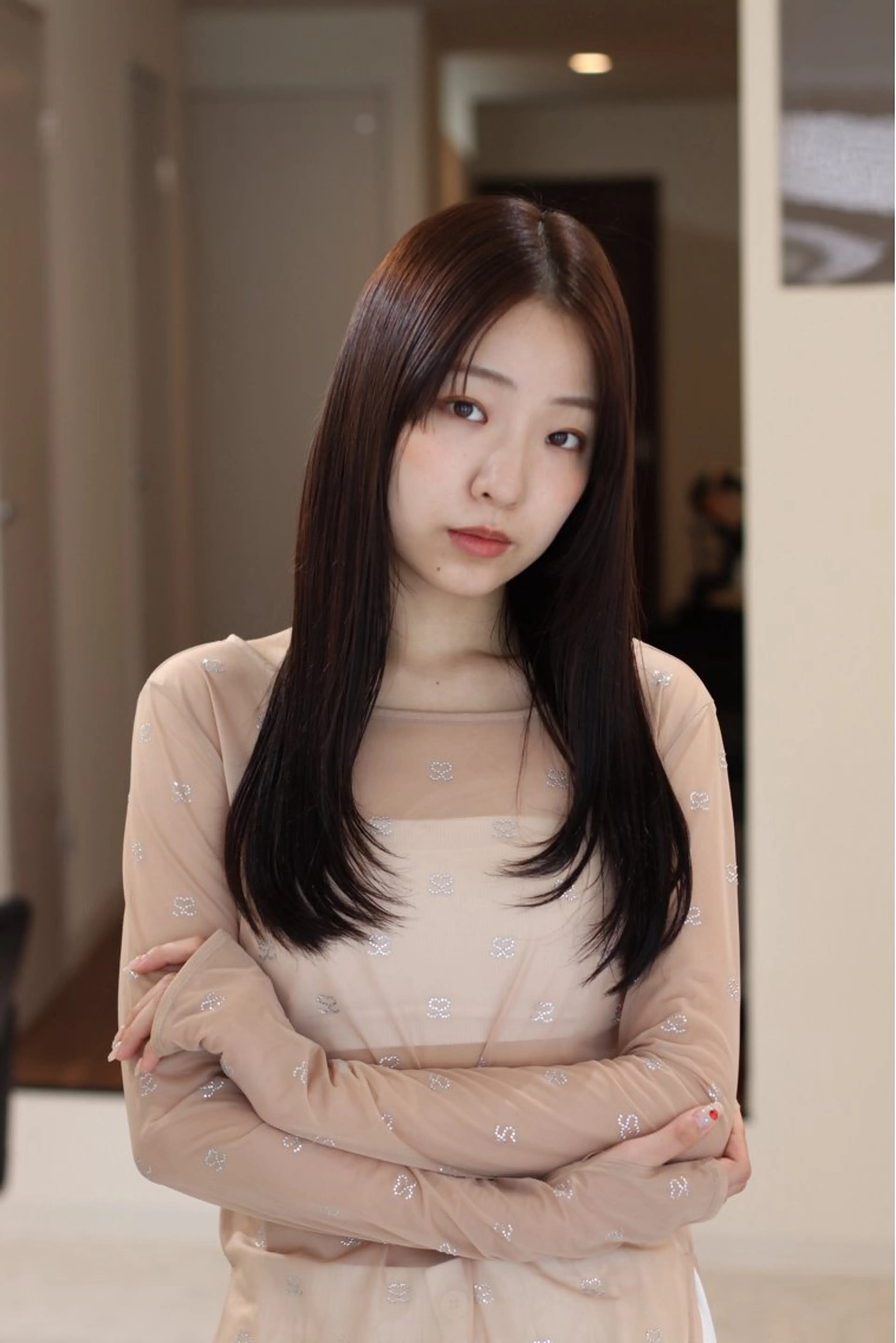 【ケアNo.1】似合わせカット＋美容液カラー＋コアミー4stepトリートメントの写真