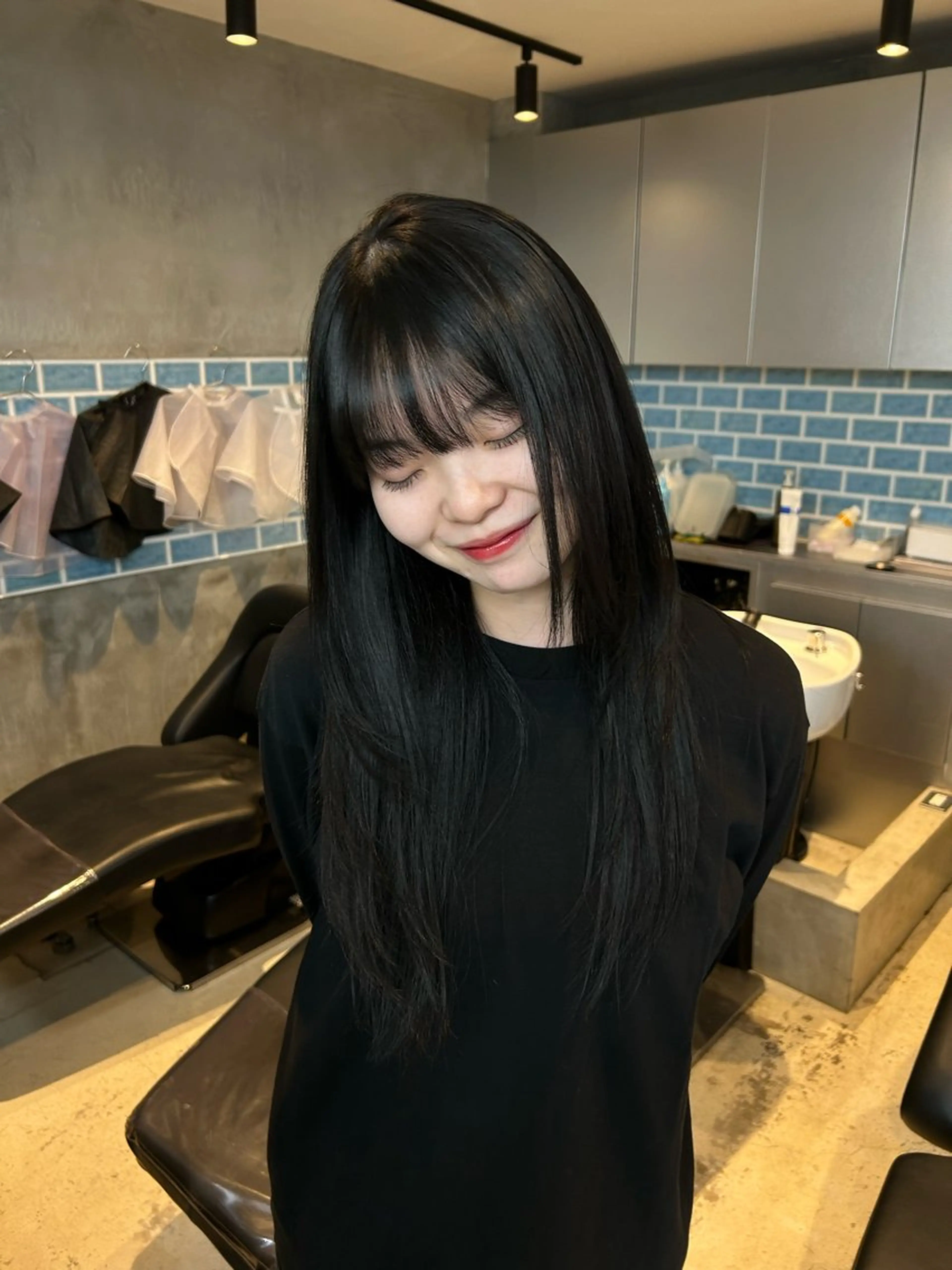 ロング カラー パーマ VIE表参道所属・艶感カラー/縮毛 矯正/りょお🫧のヘアスタイル