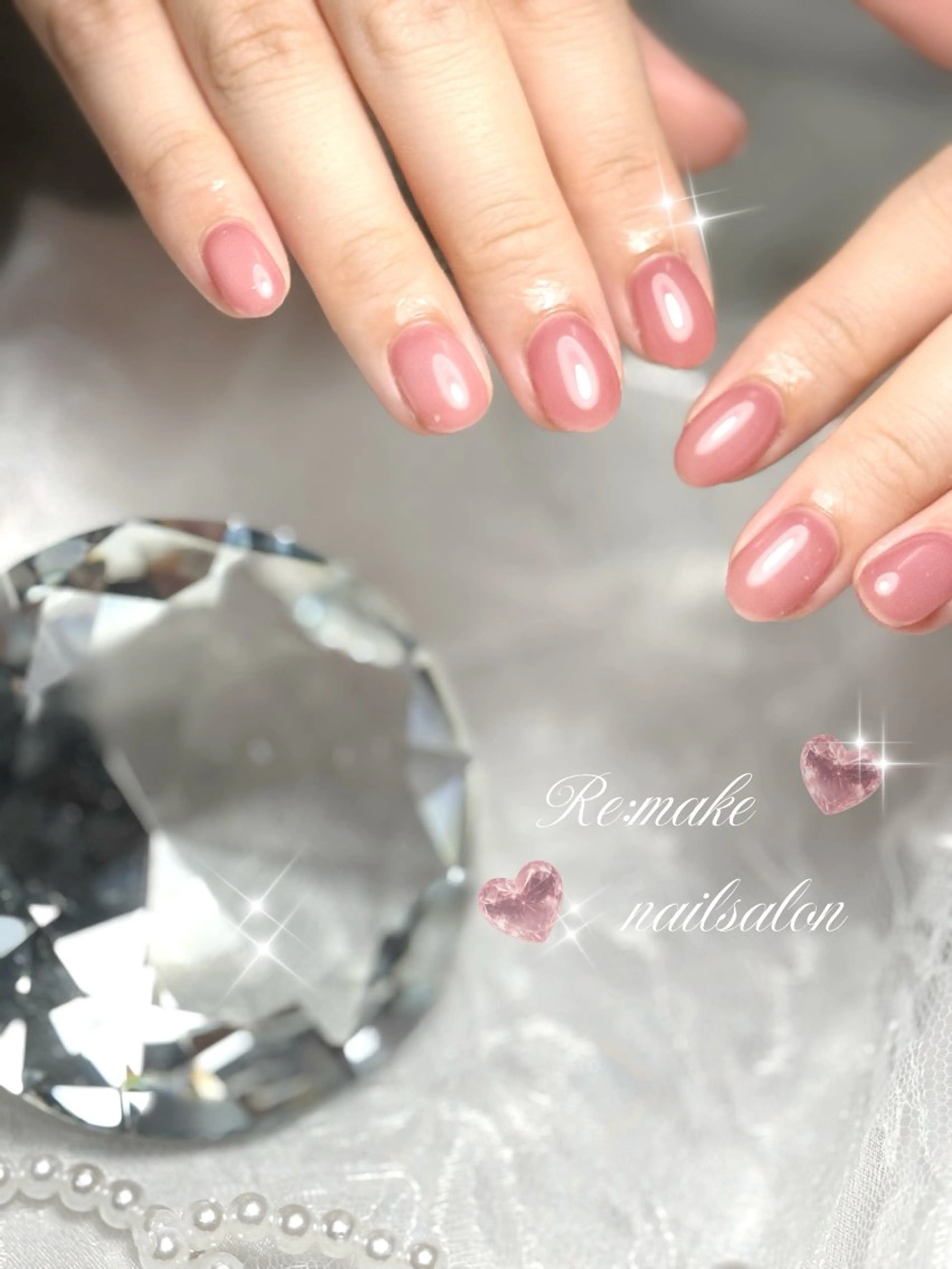 ネイル ワンカラーネイル ハンドネイル Suetake Shuriのネイルデザイン