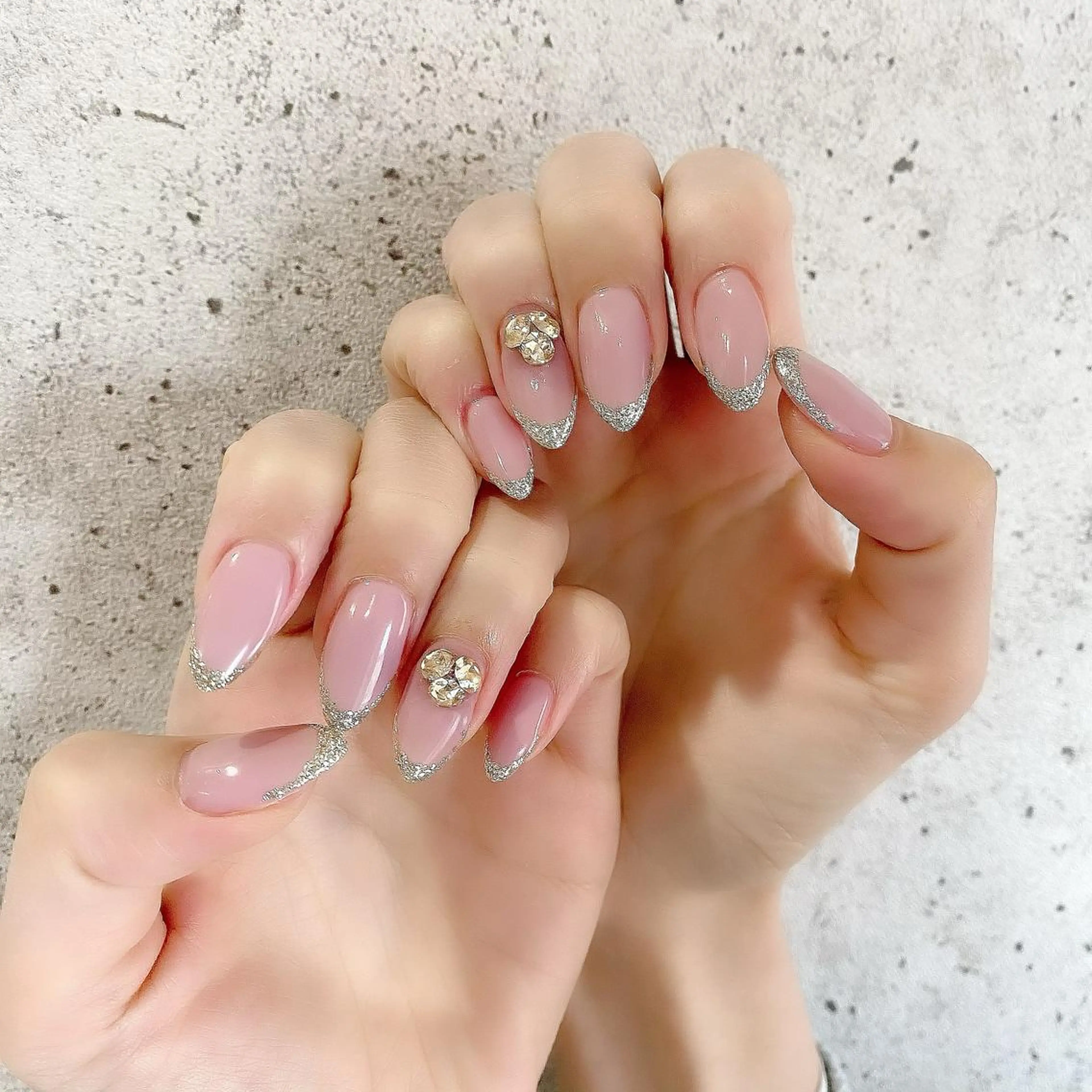 セミロング カラー パーマ ヘアアレンジ メンズ キッズ ネイル マツエク・マツパ ハンドネイル Salon Ｋのネイルデザイン