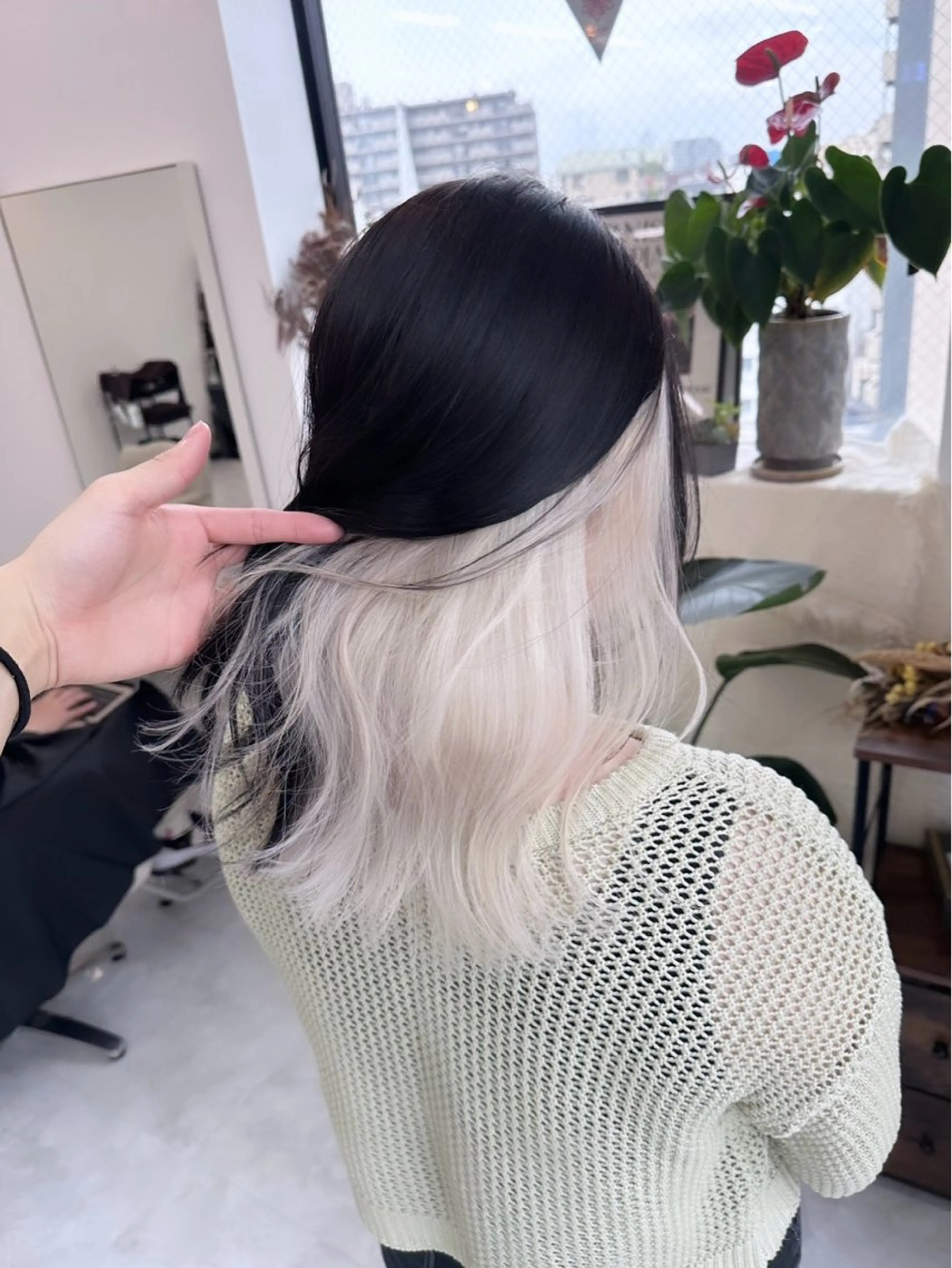 ミディアム カラー ヘアアレンジ ブリーチ/ヘアケア 🪞TAKUMA🪞のヘアスタイル