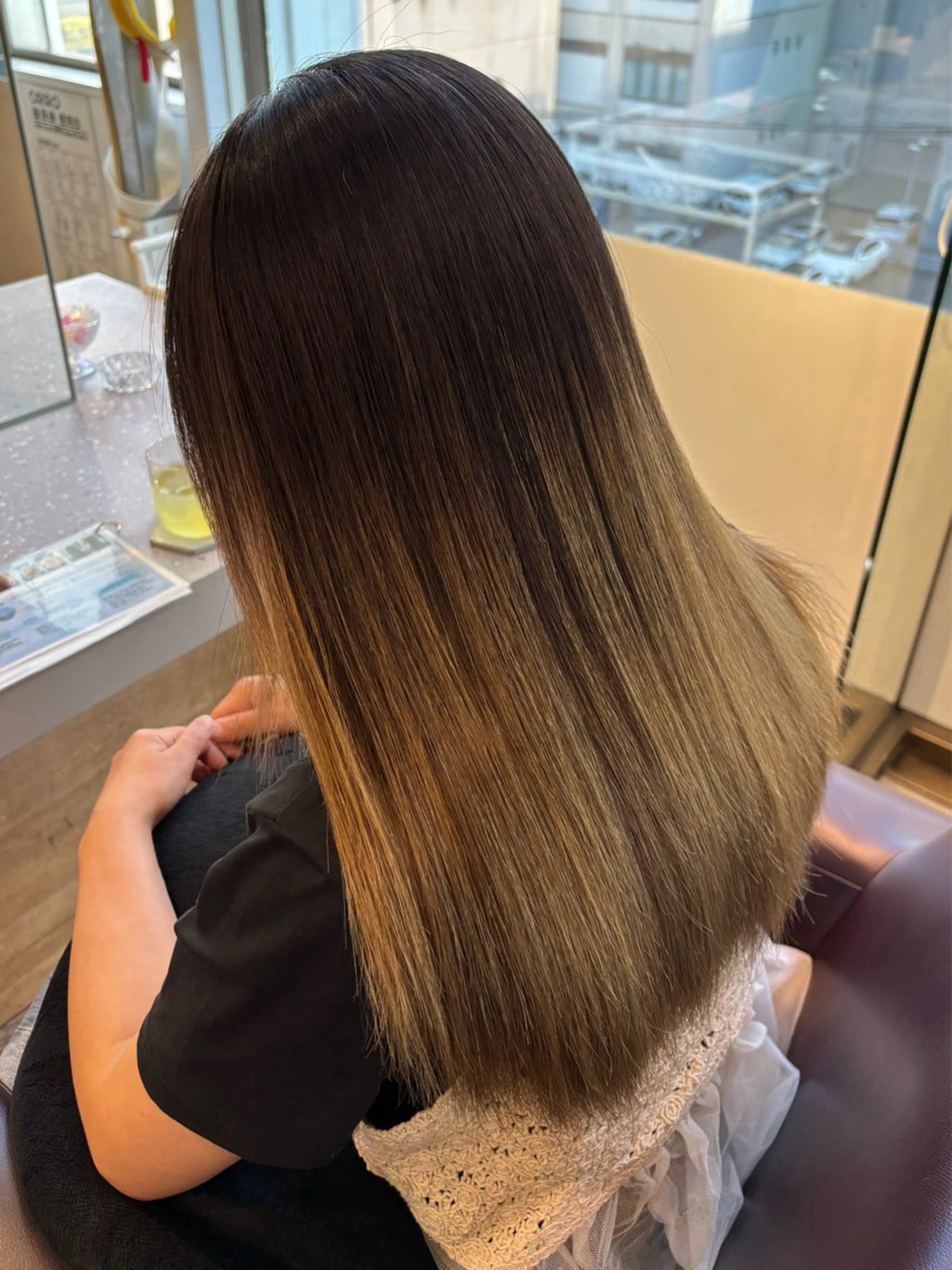 セミロング 縮毛矯正 縮毛矯正 トリートメント ボブぷる艶🌈 艶髪矯正✨遠藤龍雅のヘアスタイル