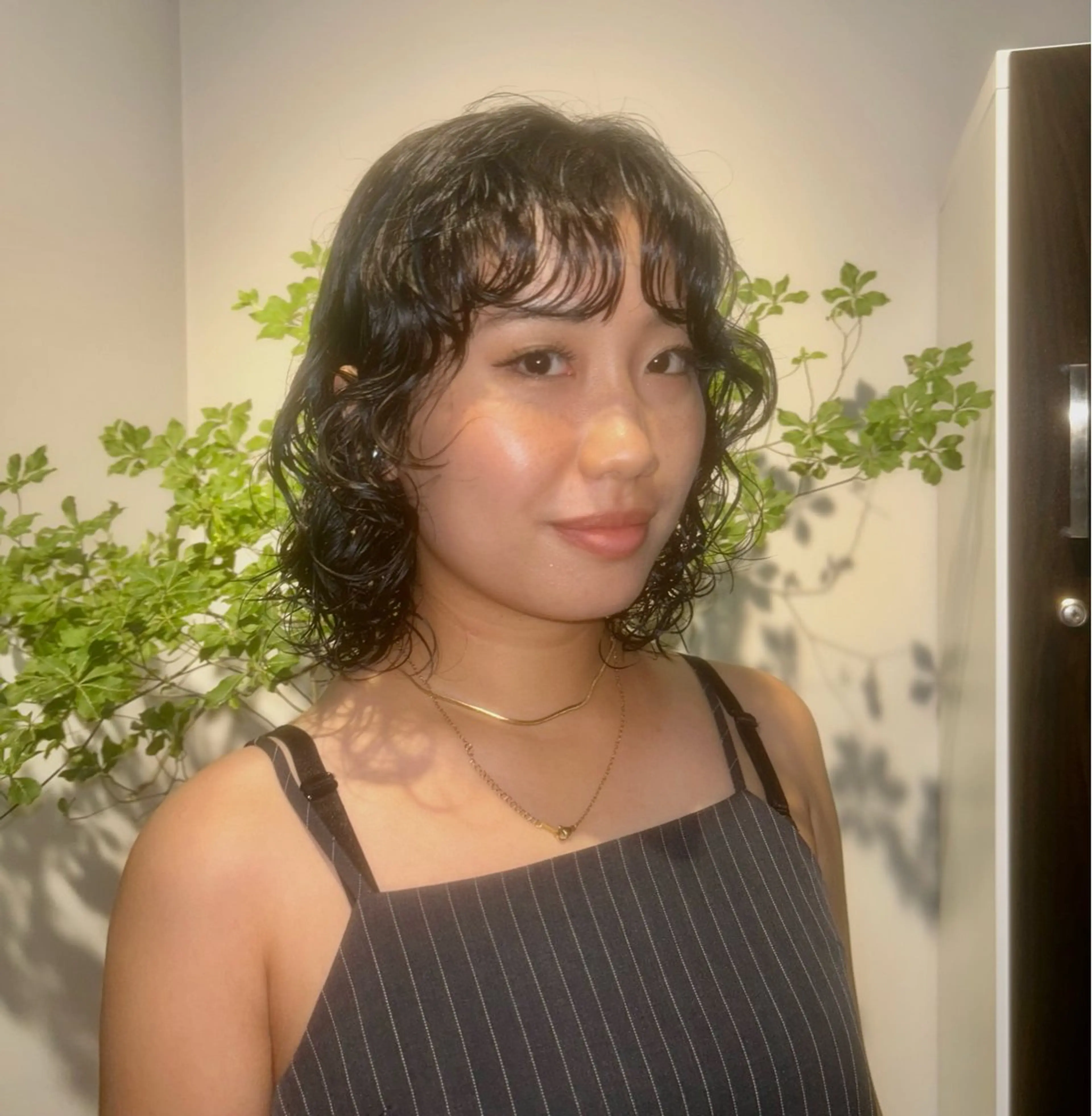 パーマ 山崎 愛莉のヘアスタイル