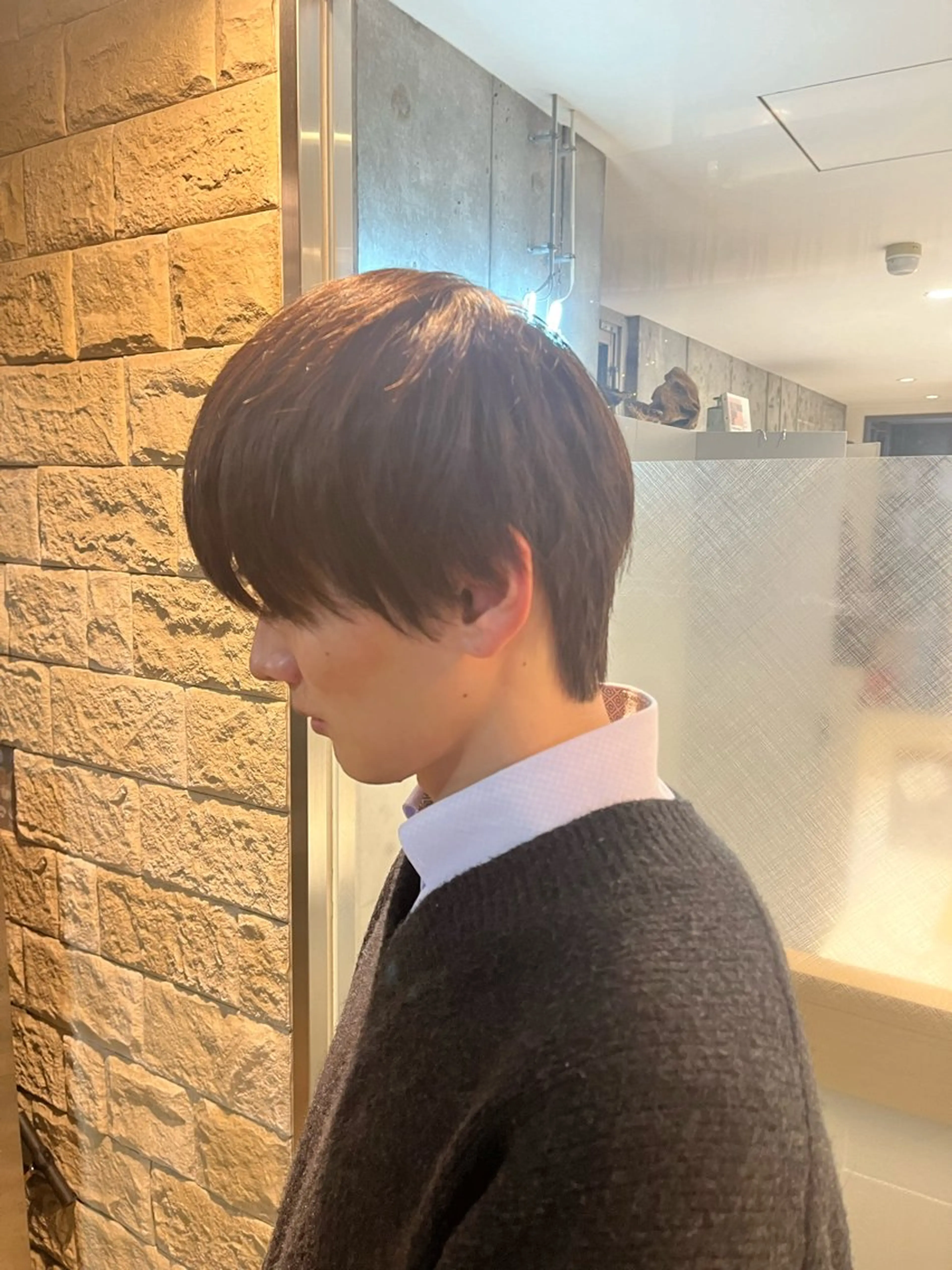 ショート レイヤー/メンズ /髪質改善　廣島公平のヘアスタイル