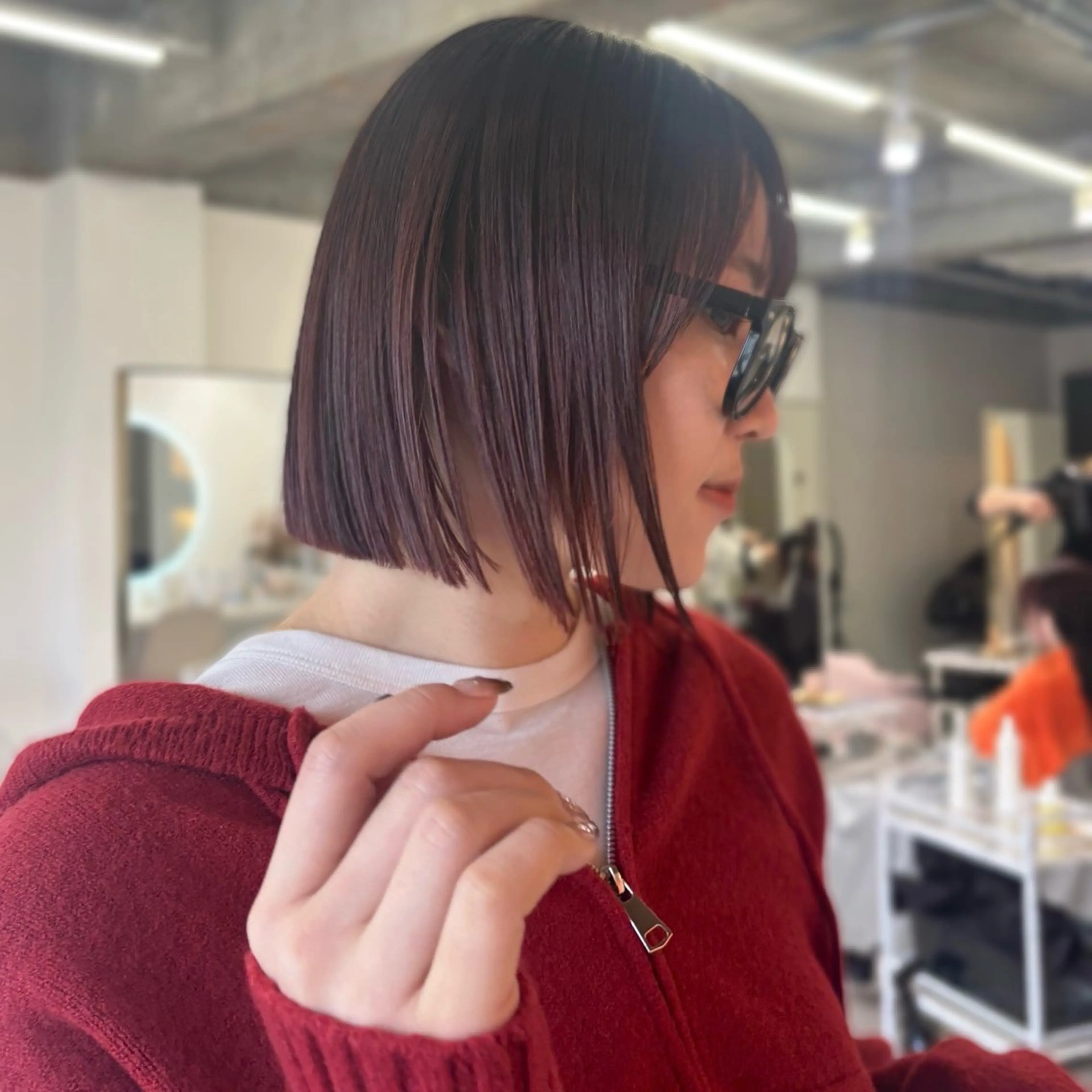 ショート カット 服部 沙弥佳のヘアスタイル