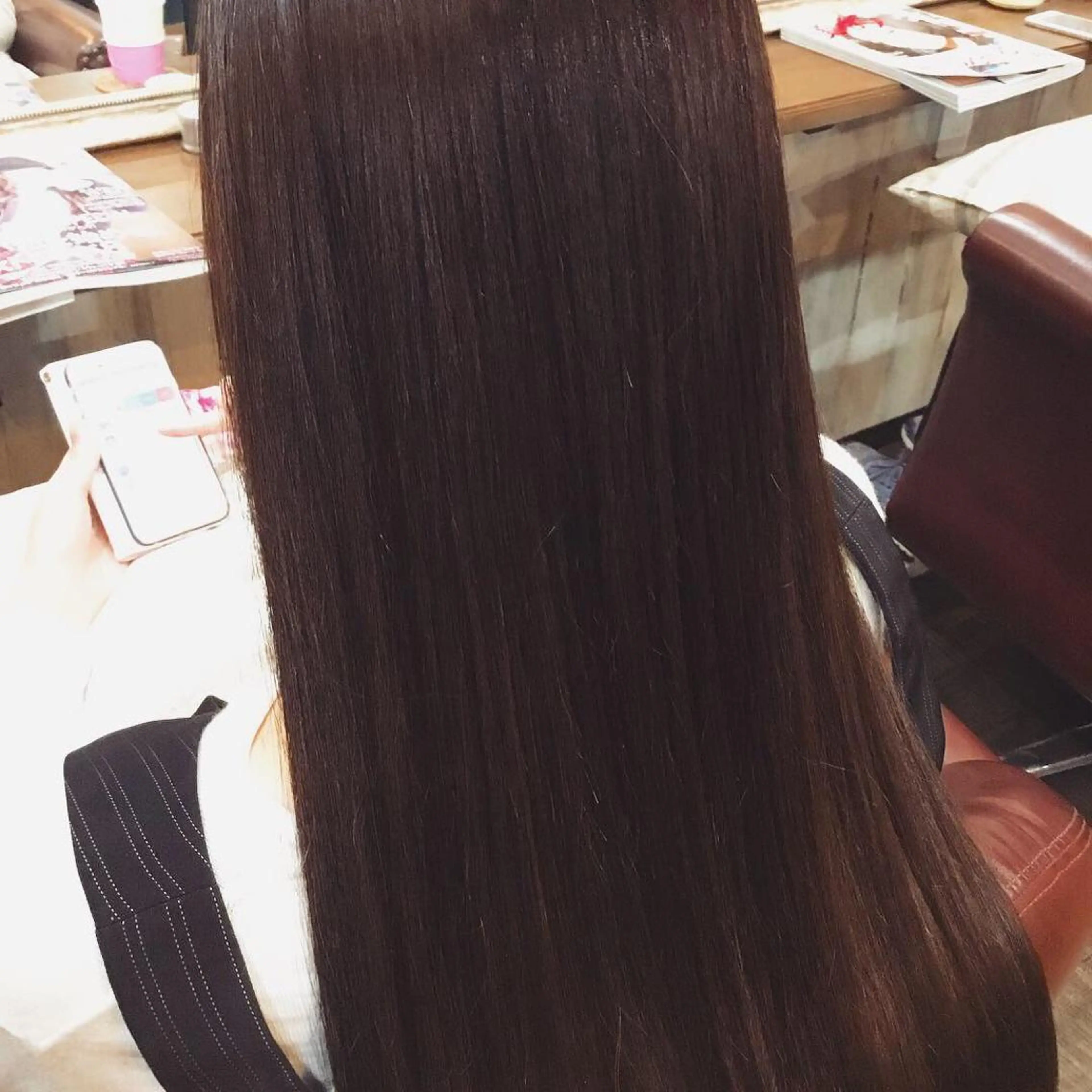 ロング カラー embrace エンブレイスのヘアスタイル